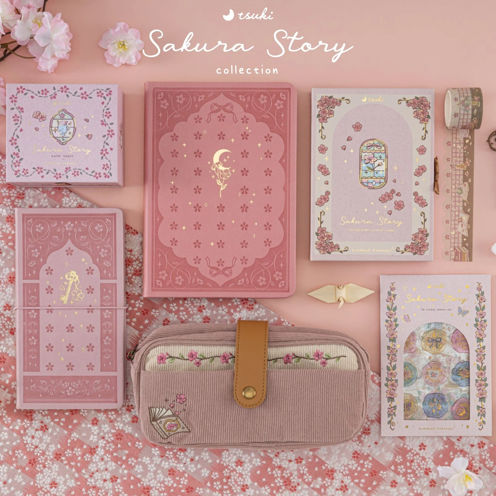 Tsuki ‘Sakura Story’ Bullet Journal Stamp Set ☾ - Image 14