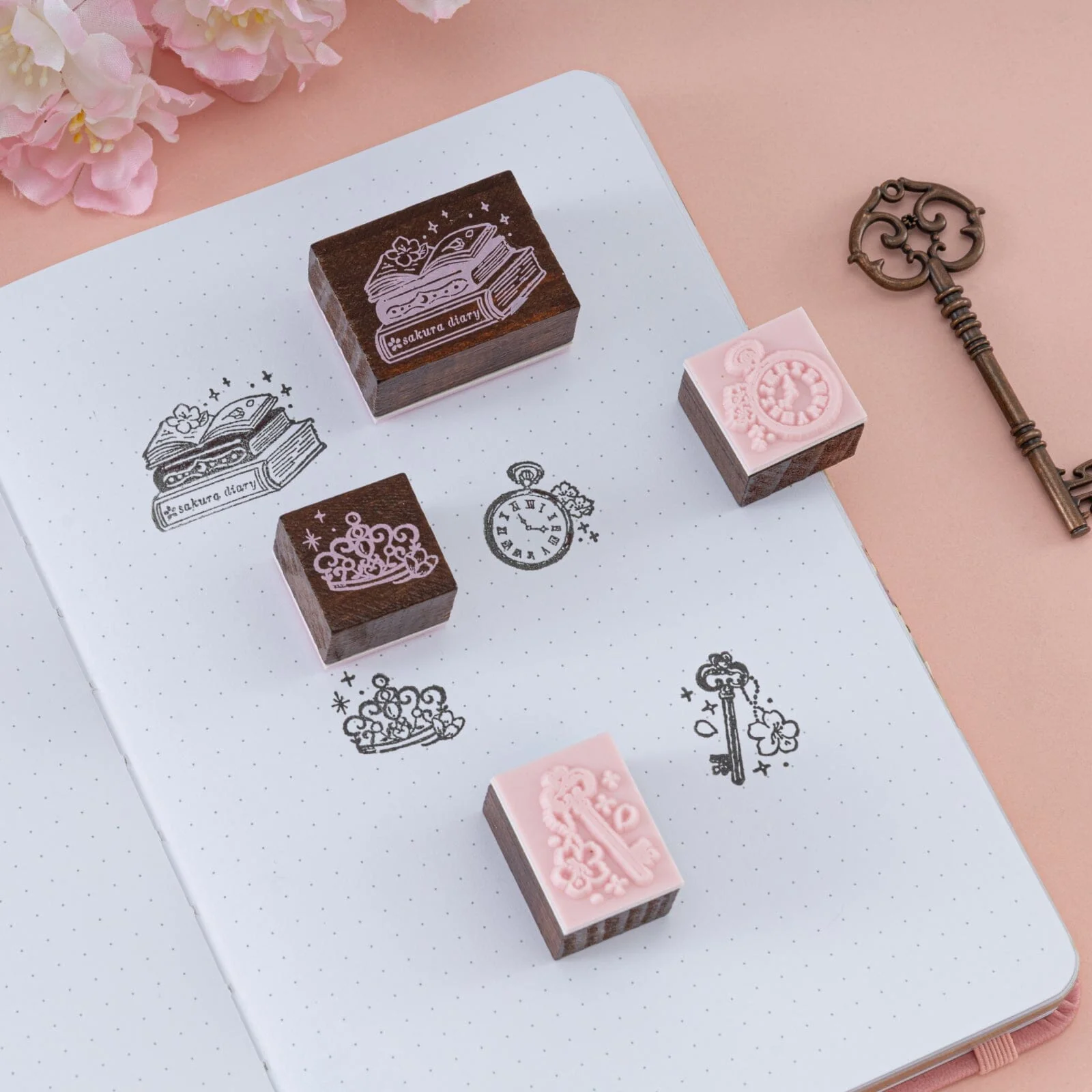 Tsuki ‘Sakura Story’ Bullet Journal Stamp Set ☾ - Image 6