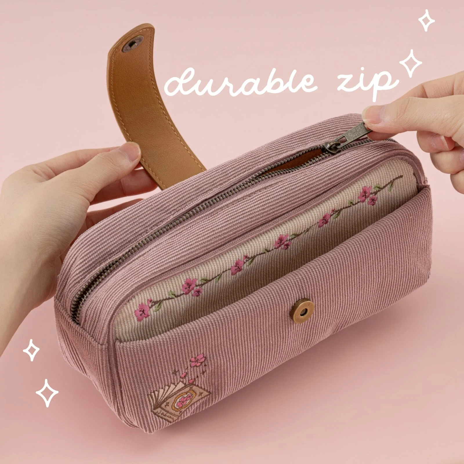 Tsuki ‘Sakura Story’ Pen Pouch ☾ - Image 8