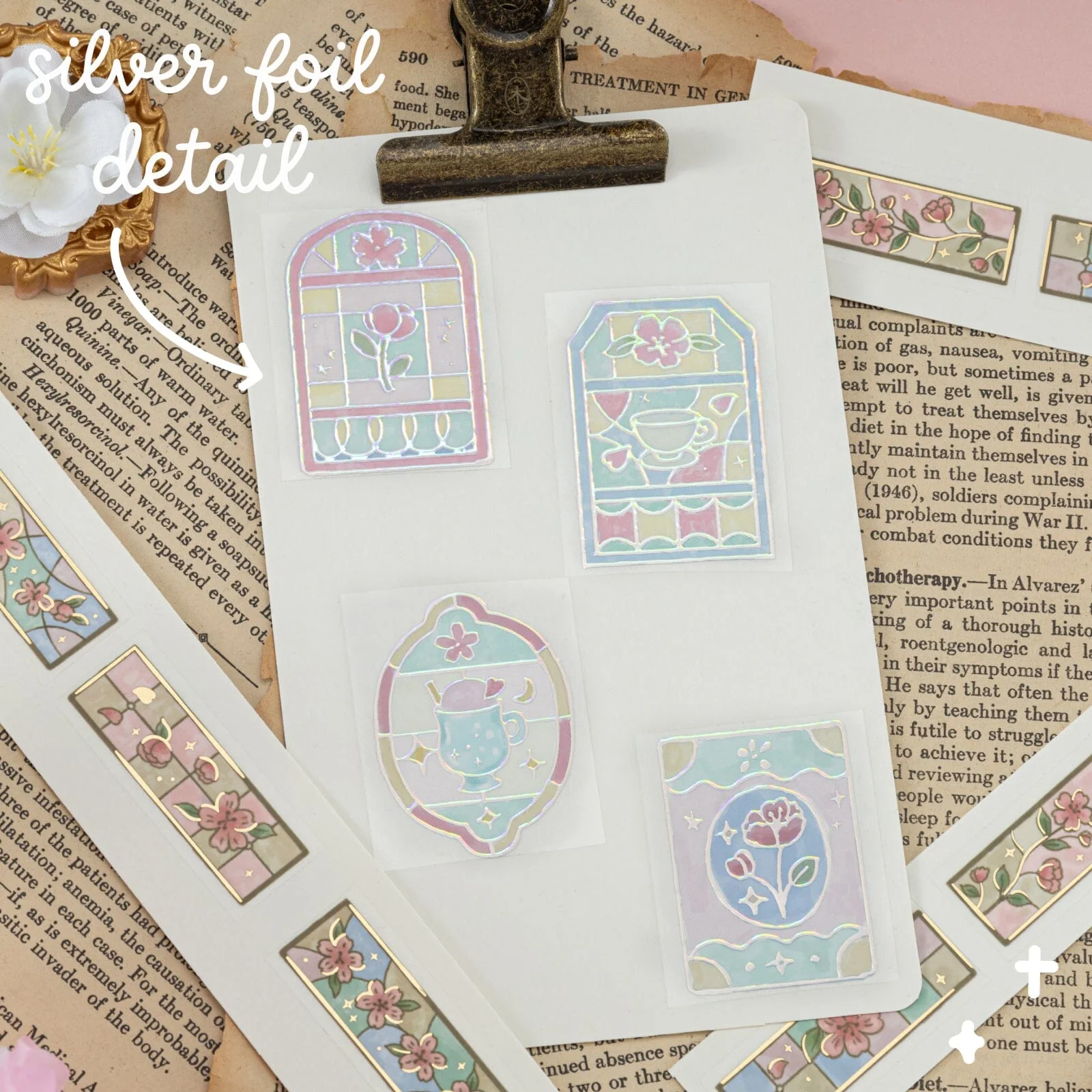 Tsuki ‘Sakura Story’ Washi Tape Set ☾ - Image 16