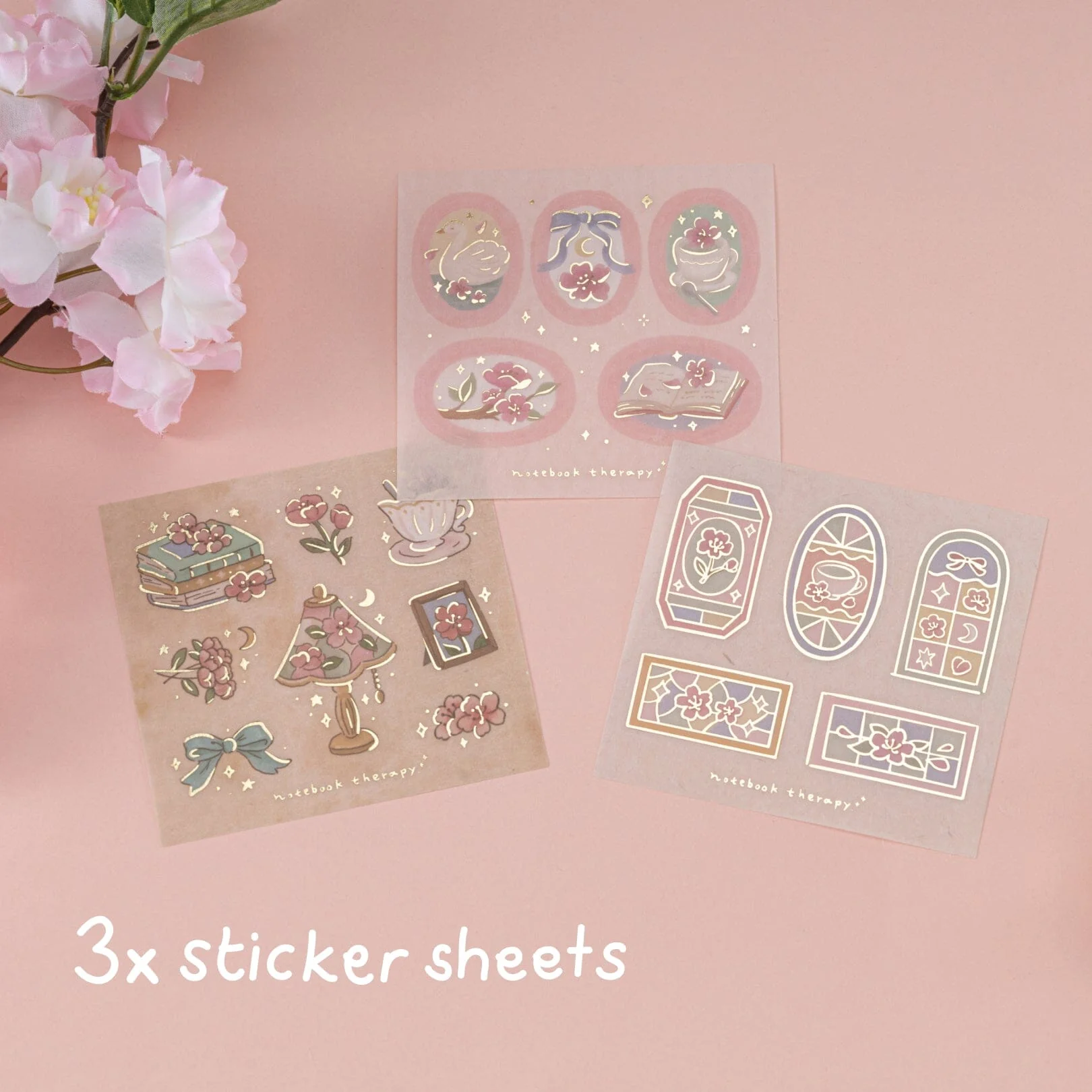 Tsuki ‘Sakura Story’ Washi Tape Set ☾ - Image 6