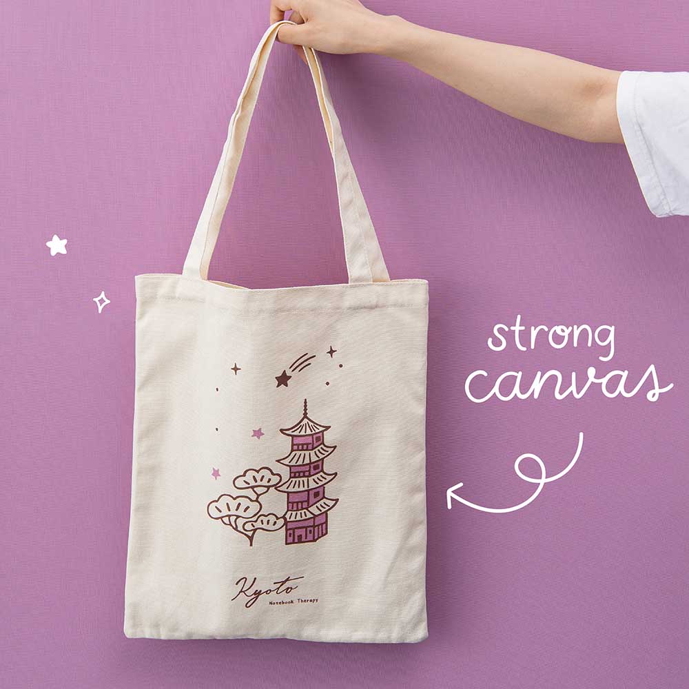 Tsuki ‘Sights of Japan’ Tokyo + Kyoto Tote Bags ☾ - Image 7