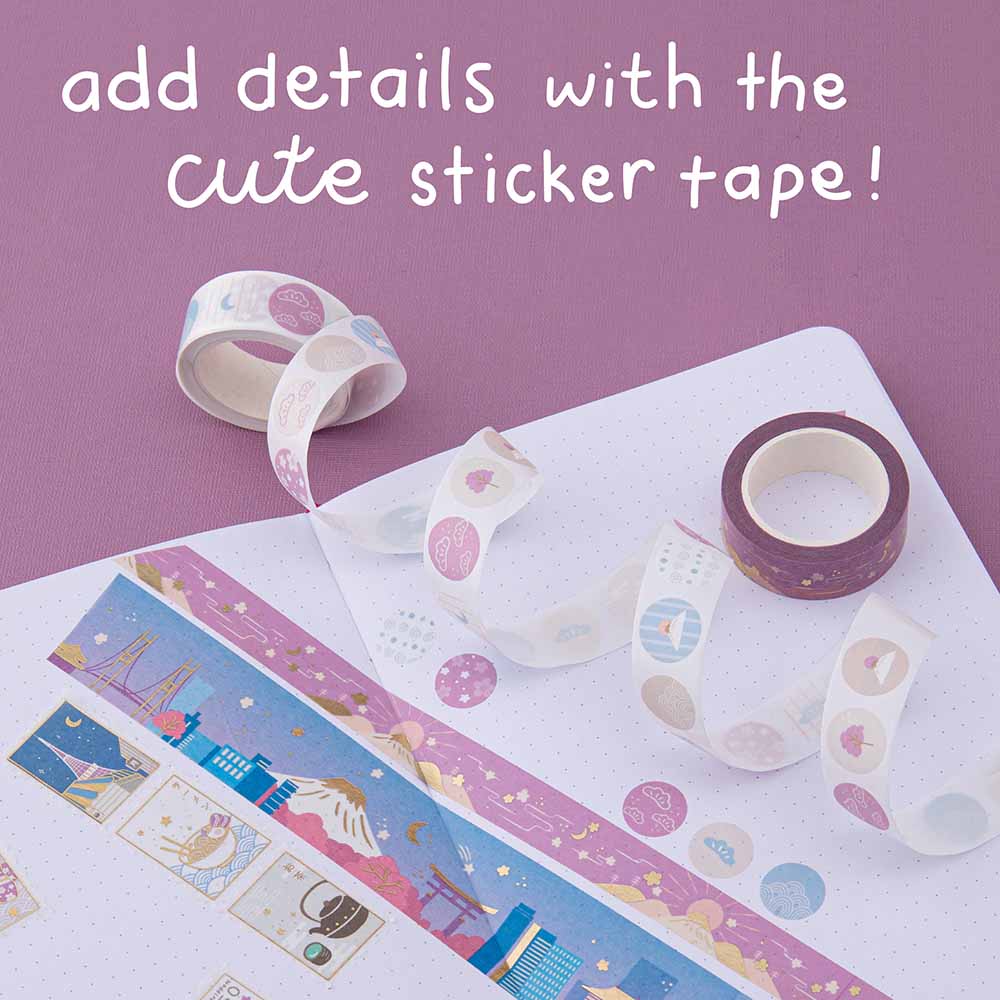 Tsuki ‘Sights of Japan’ Washi Tape Set ☾ - Image 11