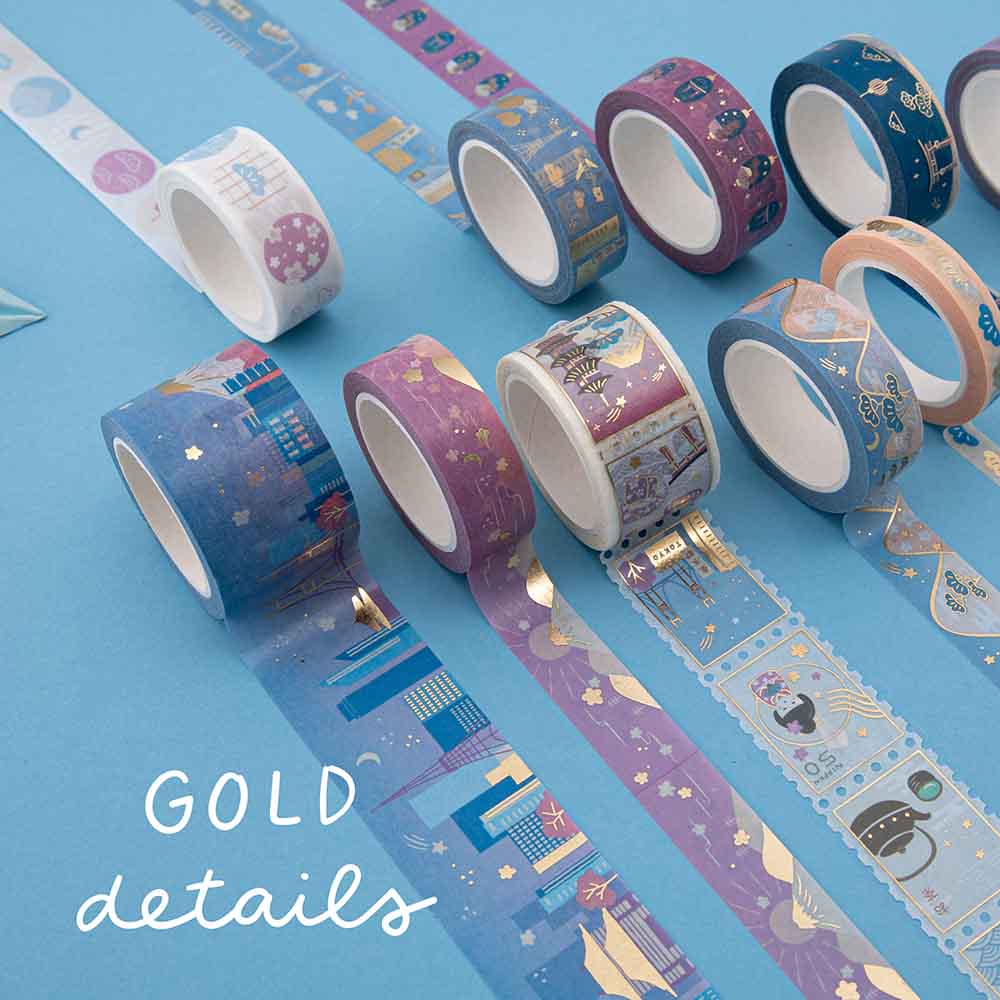 Tsuki ‘Sights of Japan’ Washi Tape Set ☾ - Image 5