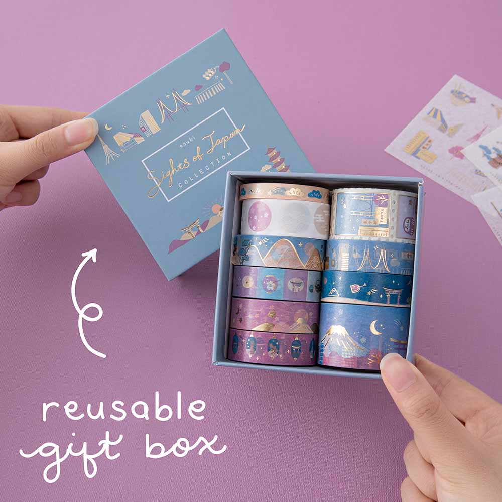 Tsuki ‘Sights of Japan’ Washi Tape Set ☾ - Image 9