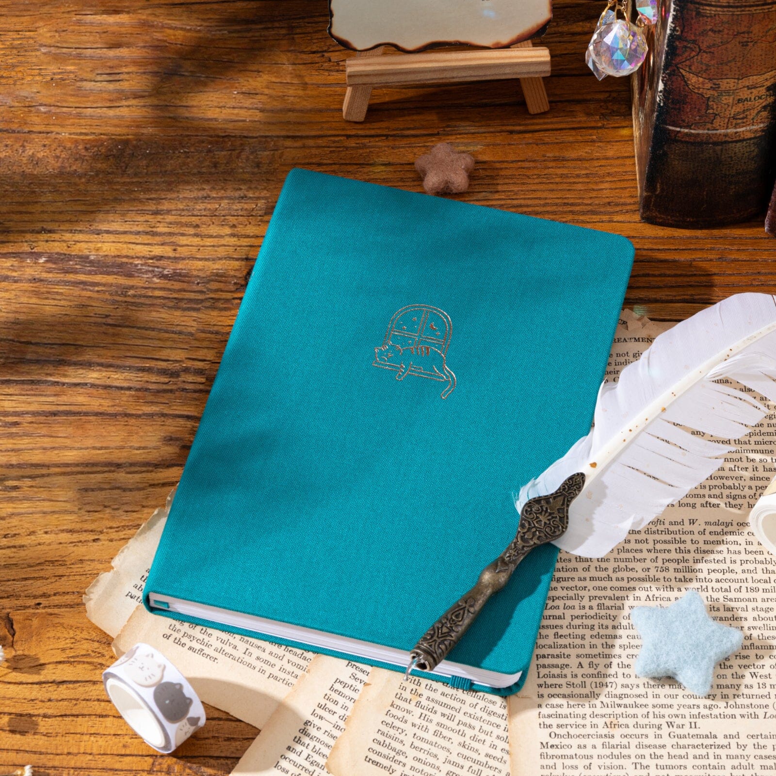 Tsuki ‘Sleepy Cat’ Limited Edition Bullet Journal ☾ - Image 12