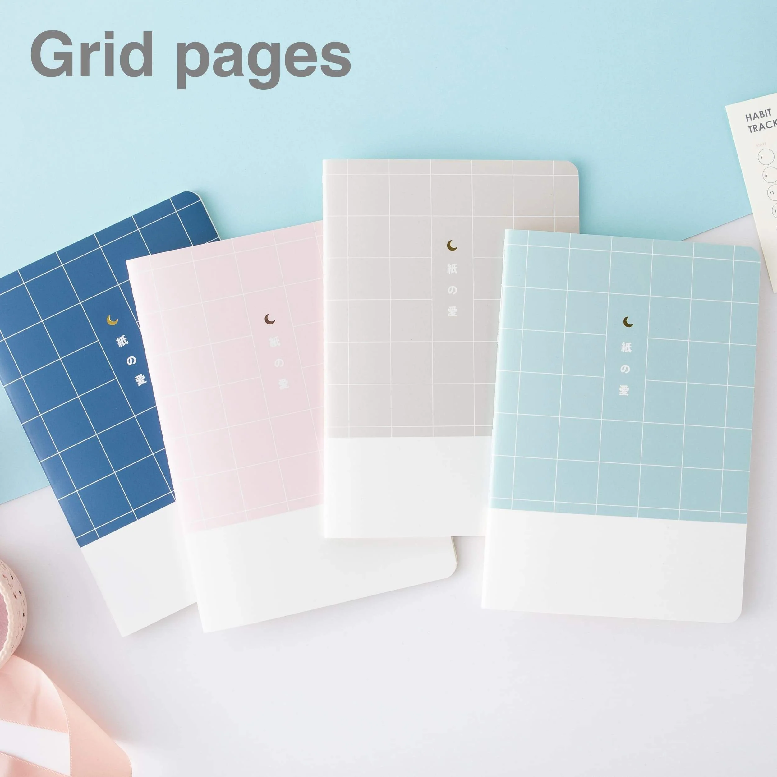 Tsuki 120GSM Bullet Journal - 4 set ☾ - Image 7