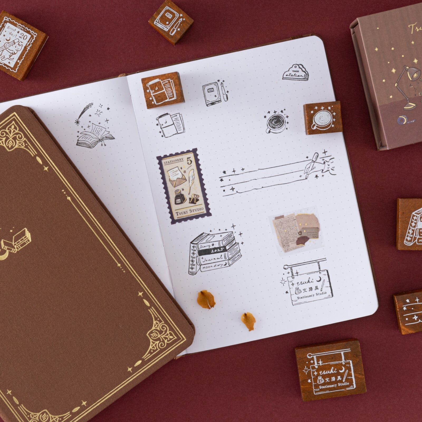Tsuki ‘Tsuki Studio’ Bullet Journal Stamp Set ☾ - Image 11