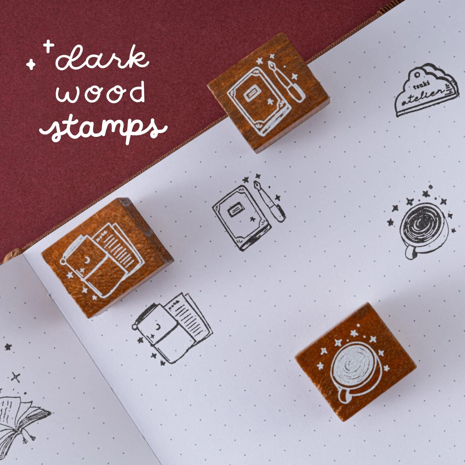 Tsuki ‘Tsuki Studio’ Bullet Journal Stamp Set ☾ - Image 4