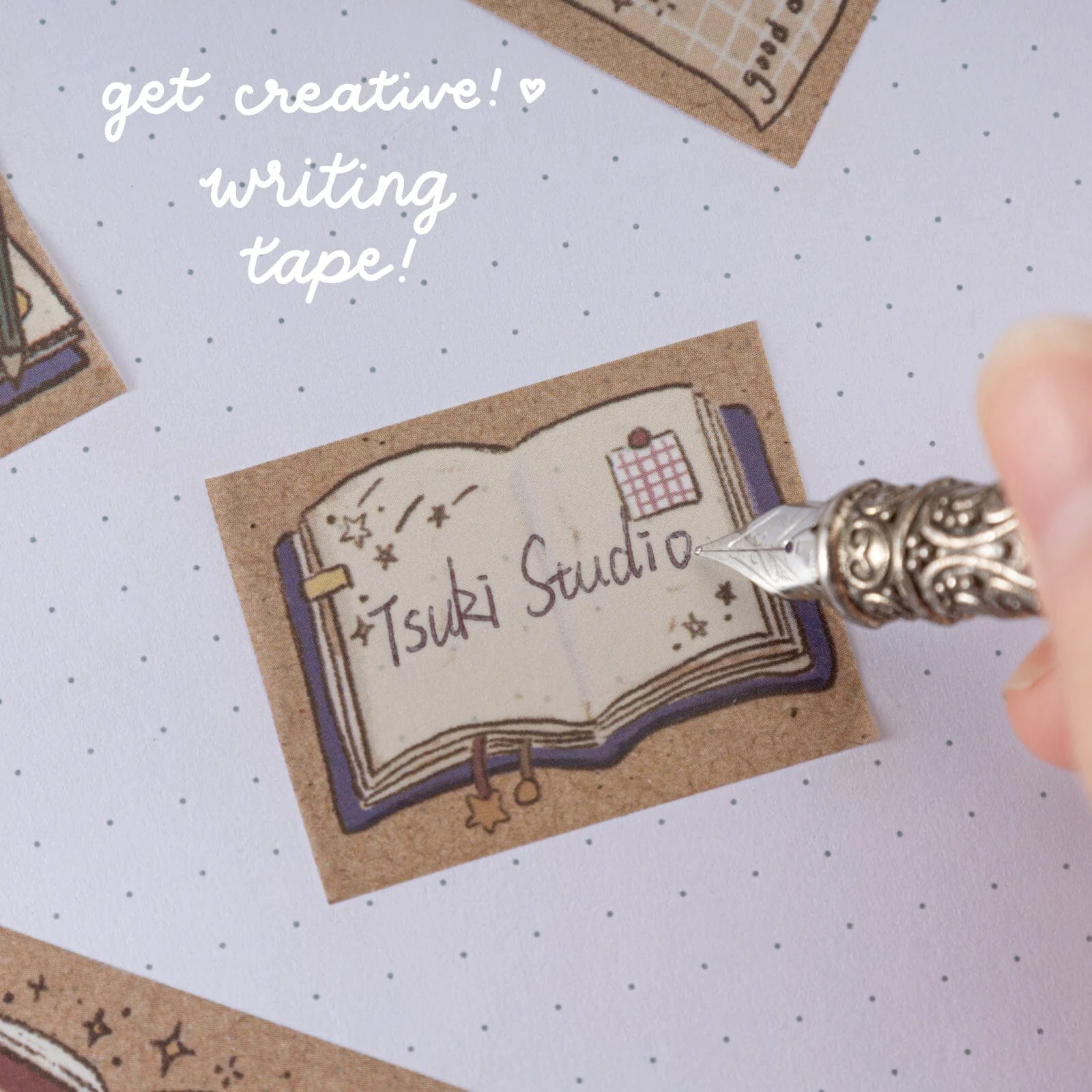 Tsuki ‘Tsuki Studio’ Washi Tape Set ☾ - Image 11