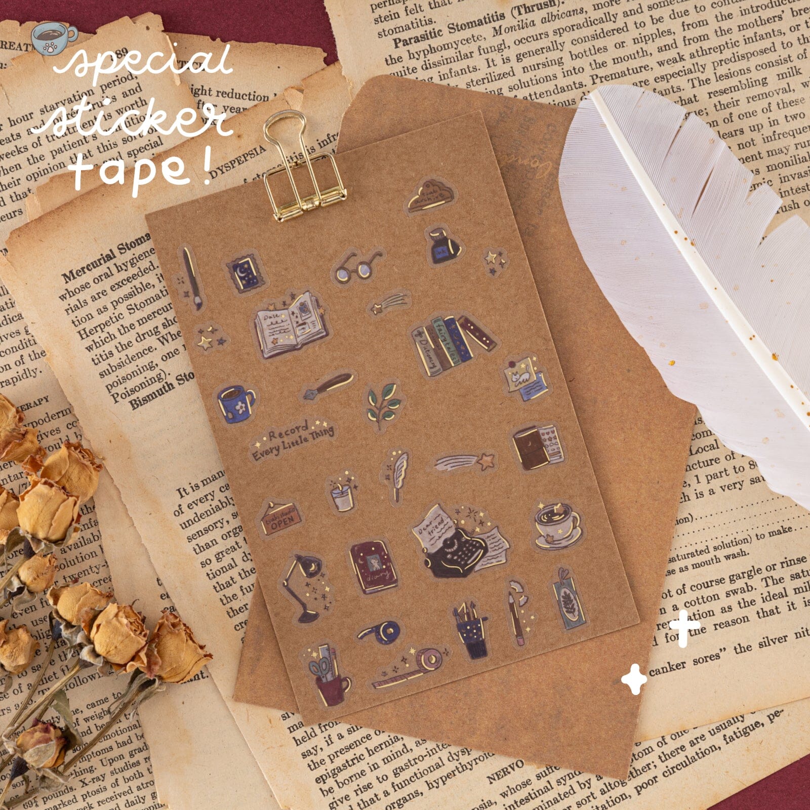 Tsuki ‘Tsuki Studio’ Washi Tape Set ☾ - Image 19