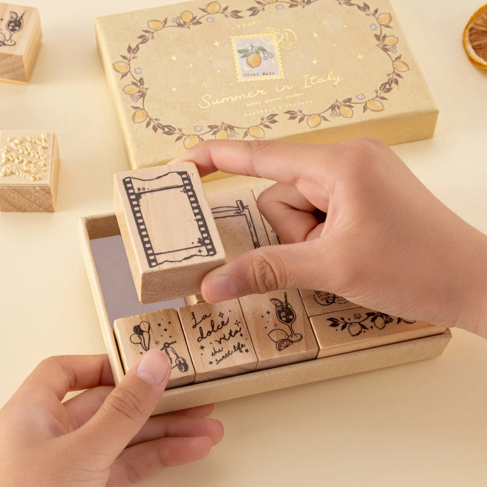 Tsuki ‘Summer in Italy’ Bullet Journal Stamp Set ☾ - Image 10