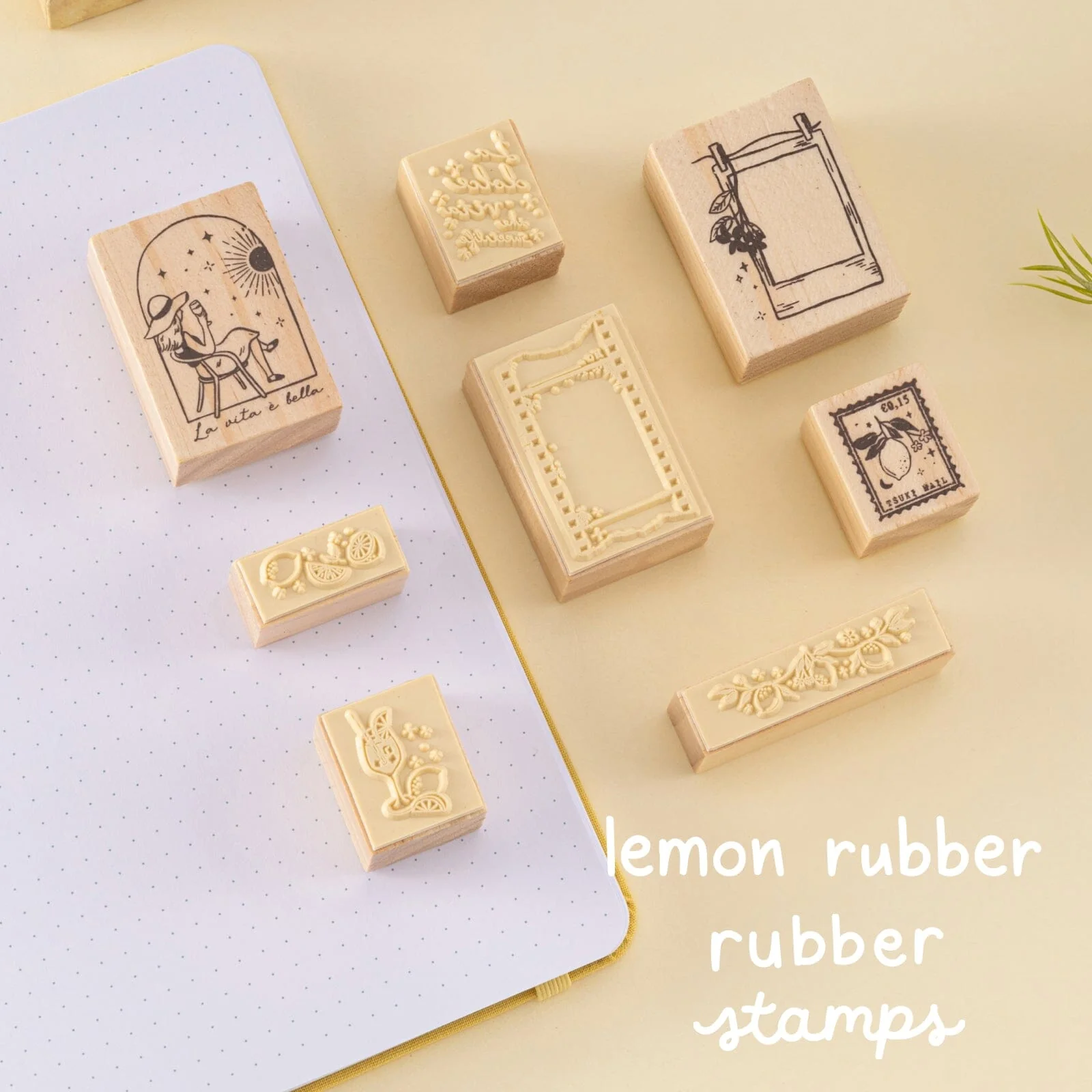 Tsuki ‘Summer in Italy’ Bullet Journal Stamp Set ☾ - Image 5