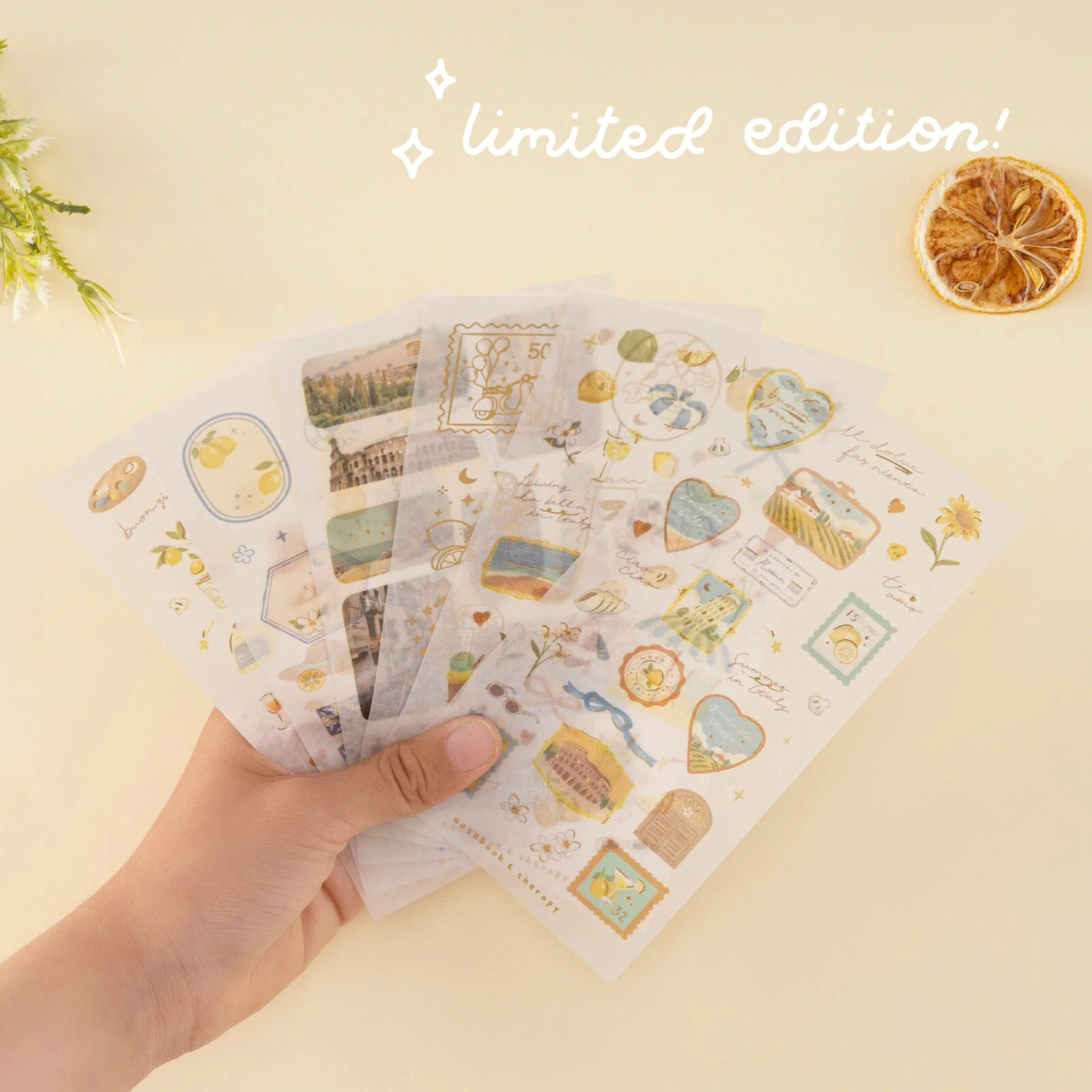 Tsuki ‘Summer in Italy’ Sticker Set ☾ - Image 3