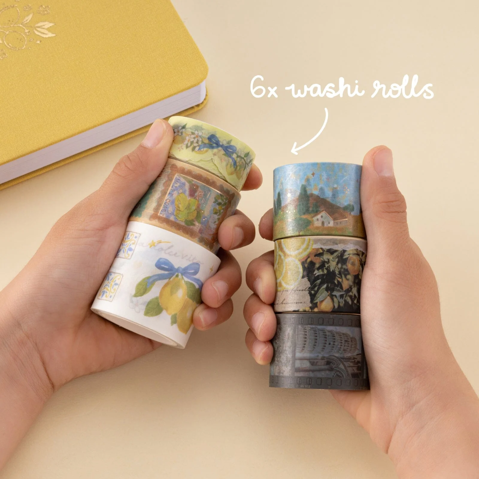 Tsuki ‘Summer in Italy’ Washi Tape Set ☾ - Image 14