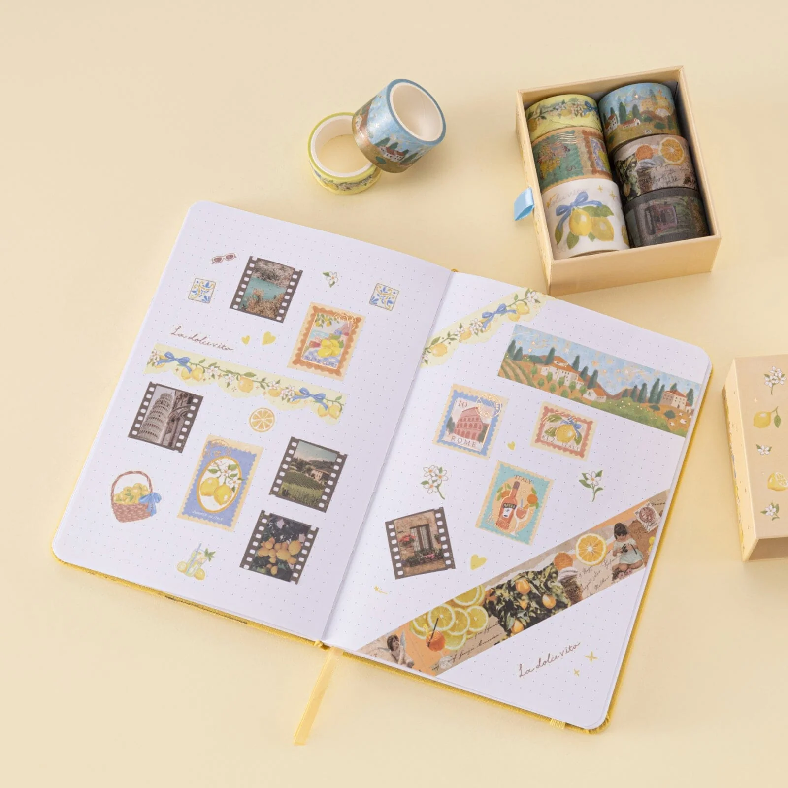 Tsuki ‘Summer in Italy’ Washi Tape Set ☾ - Image 15