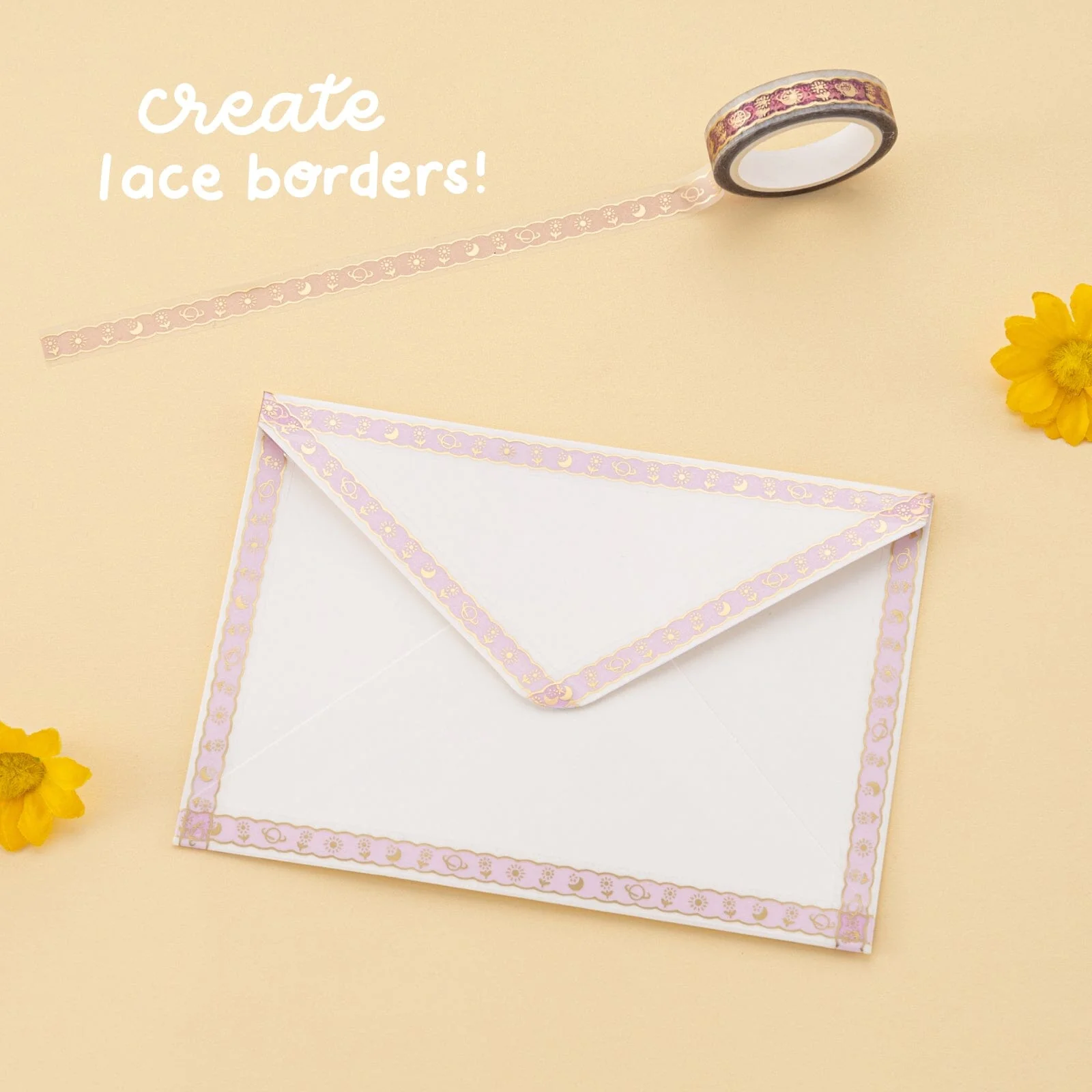 Tsuki ‘Summer Moonflower’ Washi Tape Set ☾ - Image 11