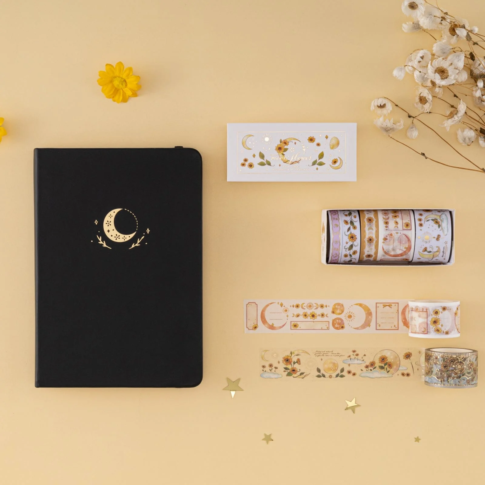 Tsuki ‘Summer Moonflower’ Washi Tape Set ☾ - Image 14