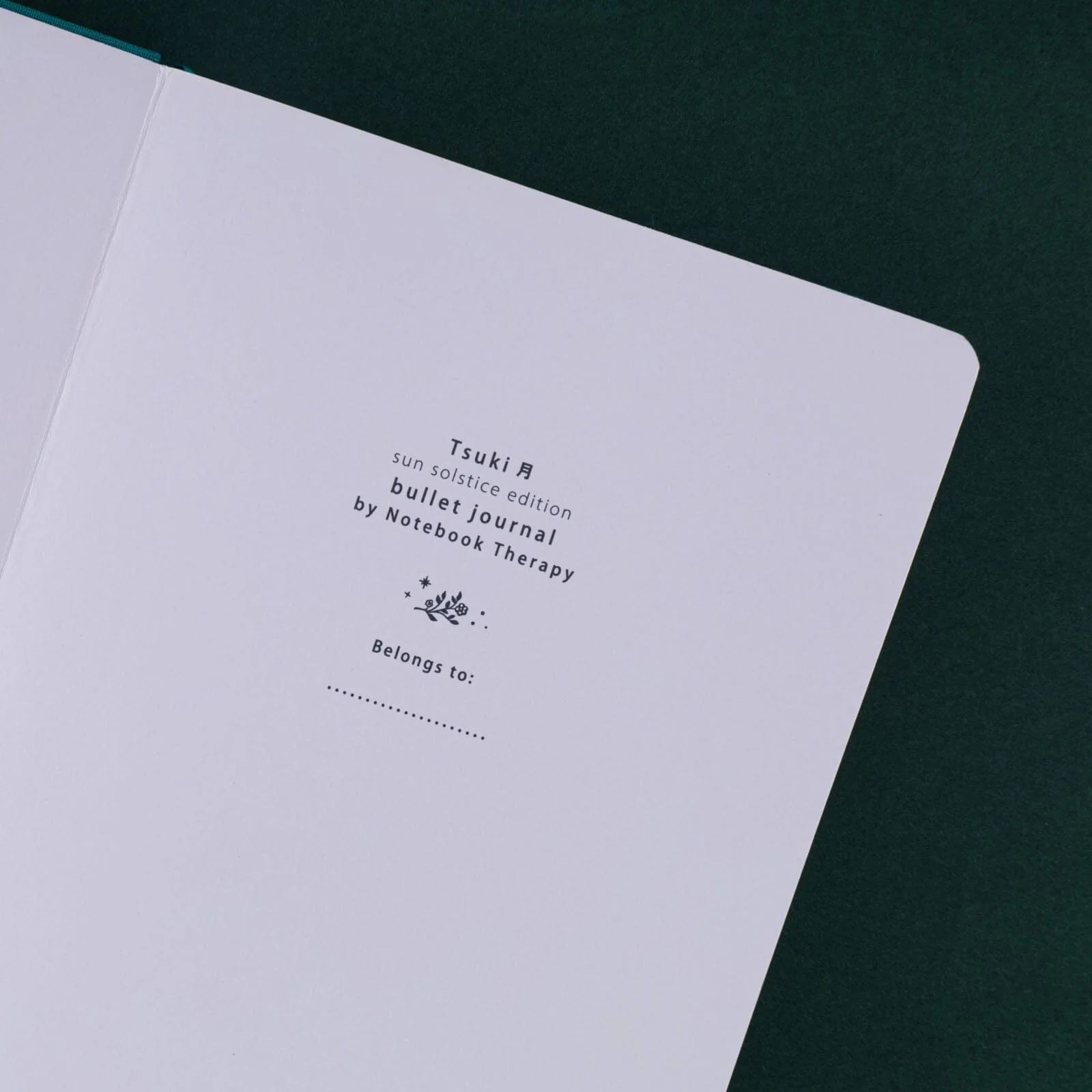 Tsuki ‘Sun Solstice’ Limited Edition Luxury Bullet Journal ☾ - Image 13