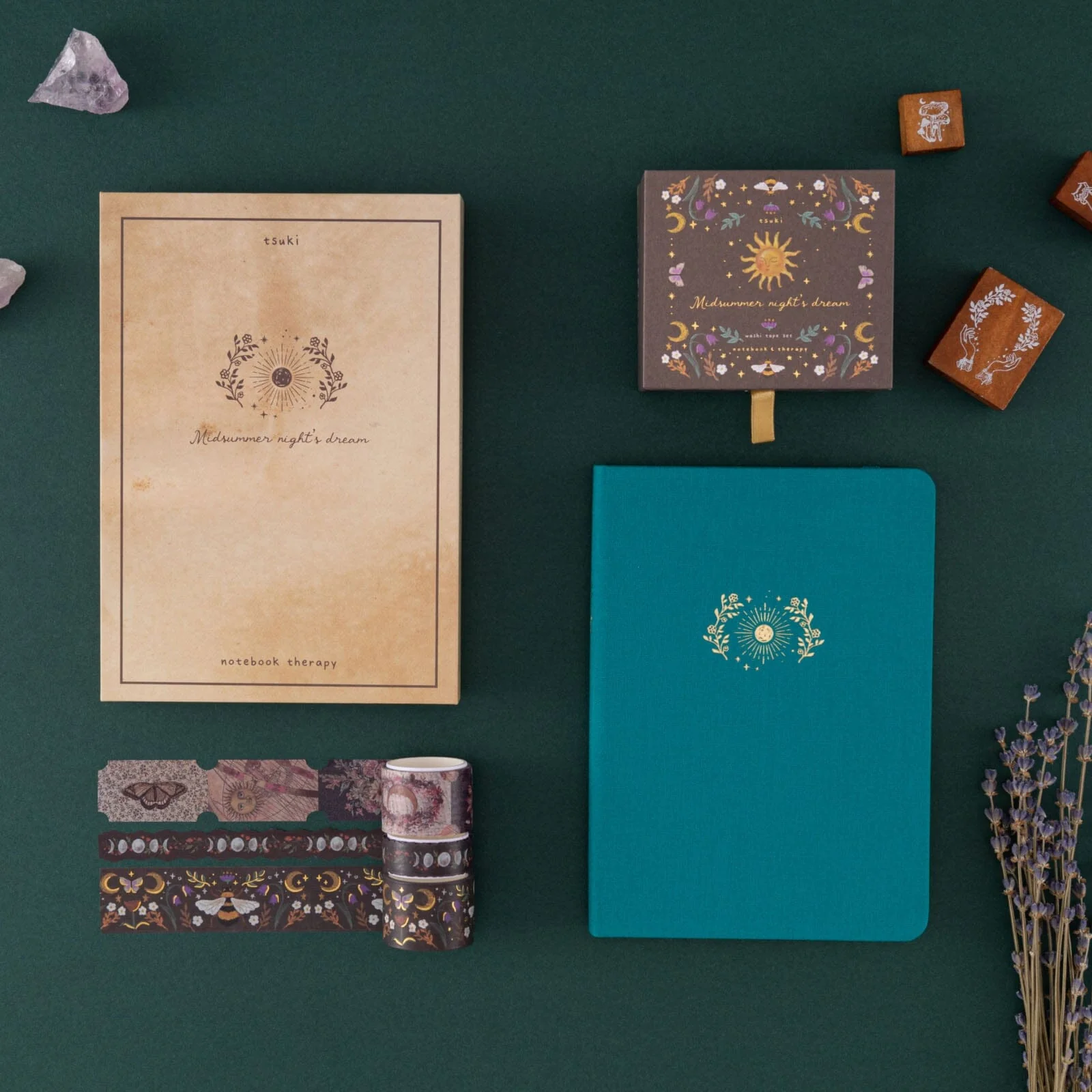 Tsuki ‘Sun Solstice’ Limited Edition Luxury Bullet Journal ☾ - Image 6