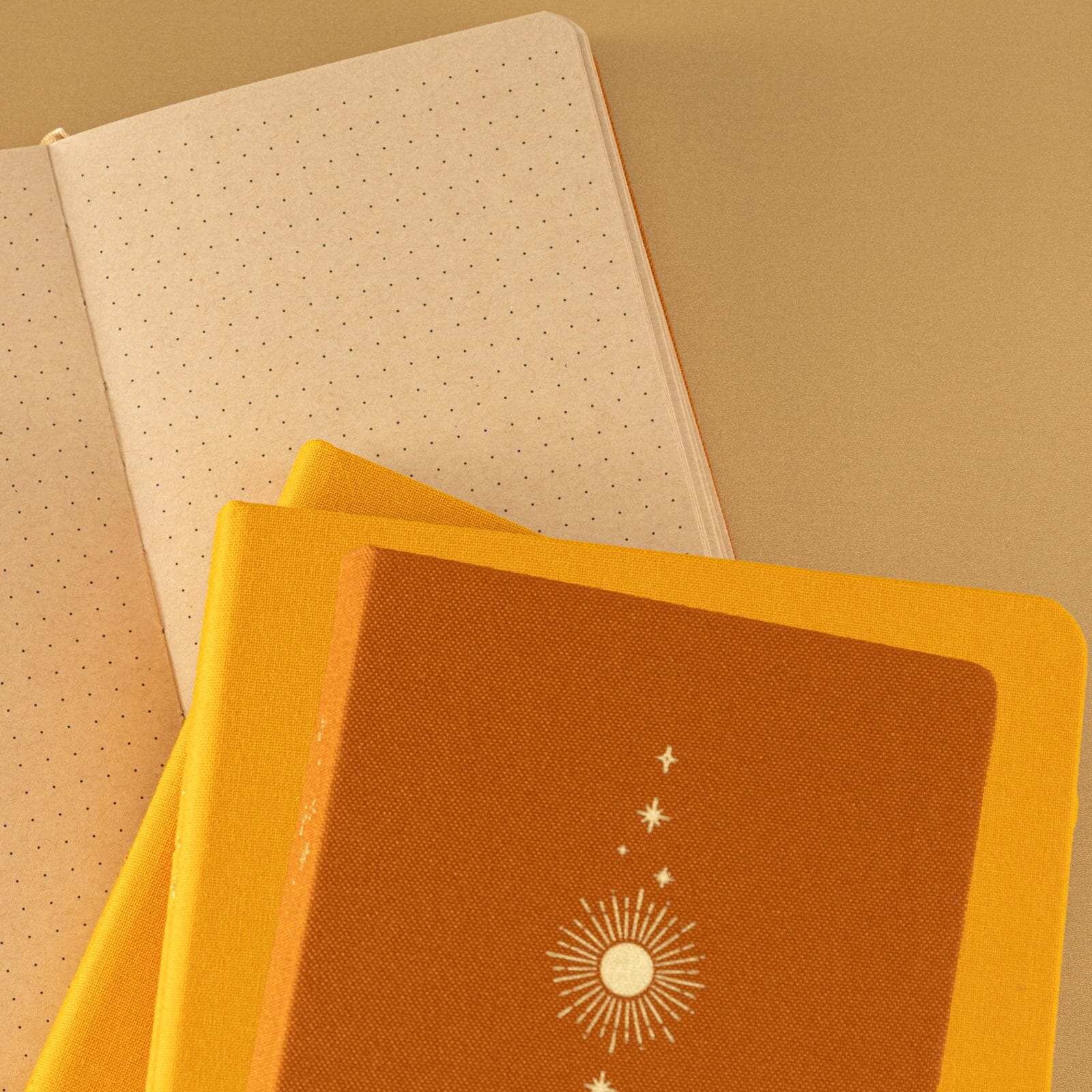 Tsuki ‘Sunbeam Magic’ Kraft Travel Notebook ☾ - Image 6