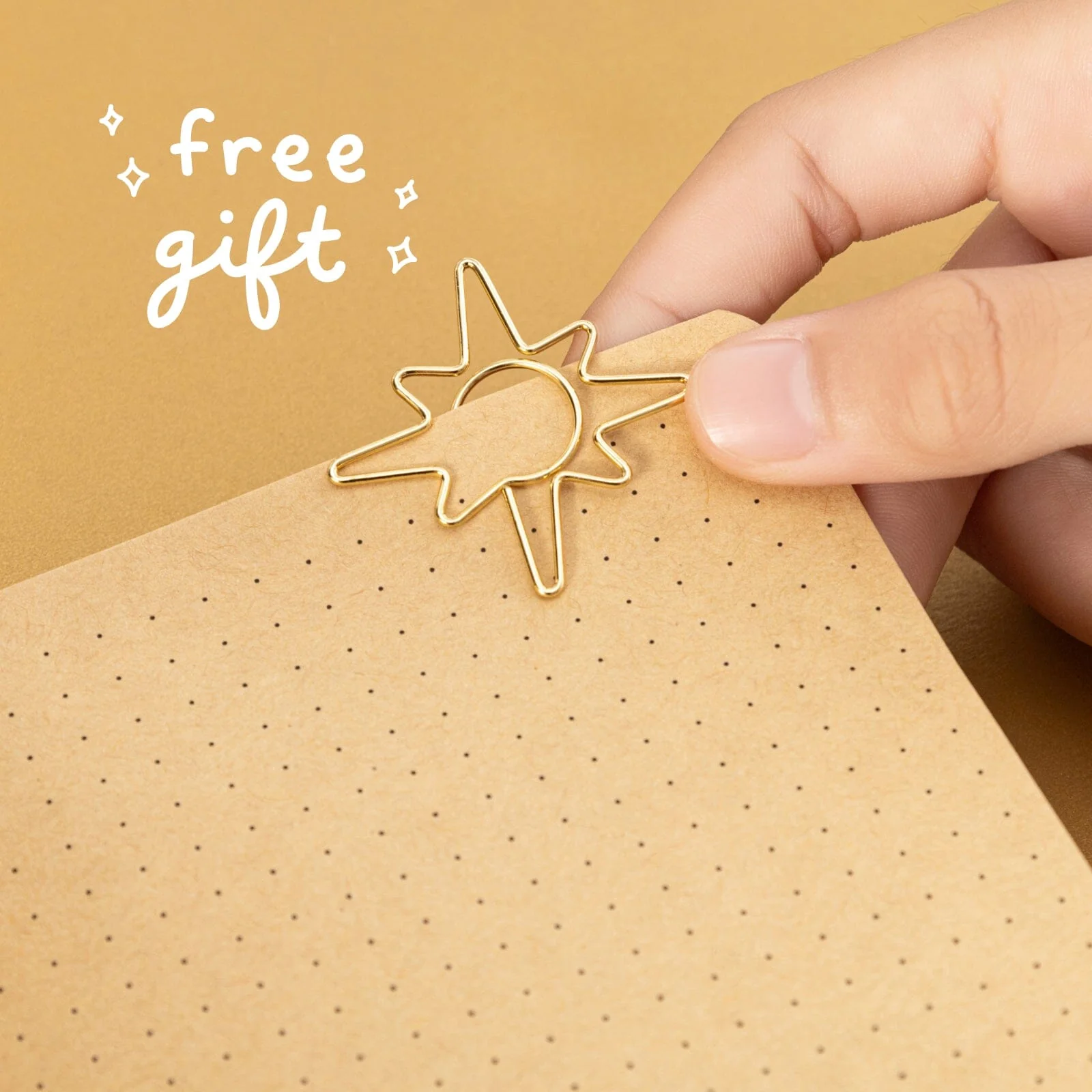 Tsuki ‘Sunbeam Magic’ Kraft Travel Notebook ☾ - Image 8