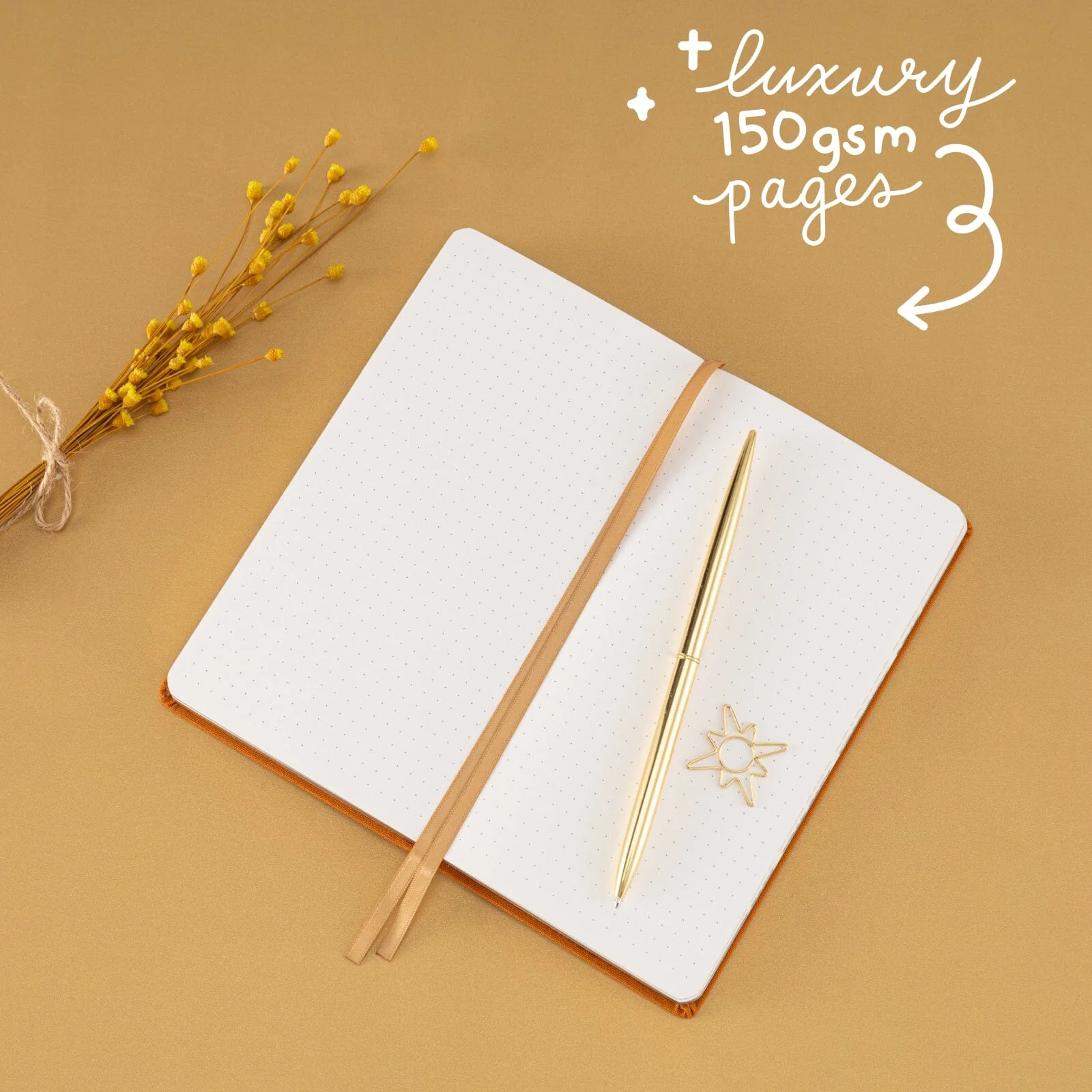 Tsuki ‘Sunbeam Magic’ Luxury Travel Notebook ☾ - Image 10