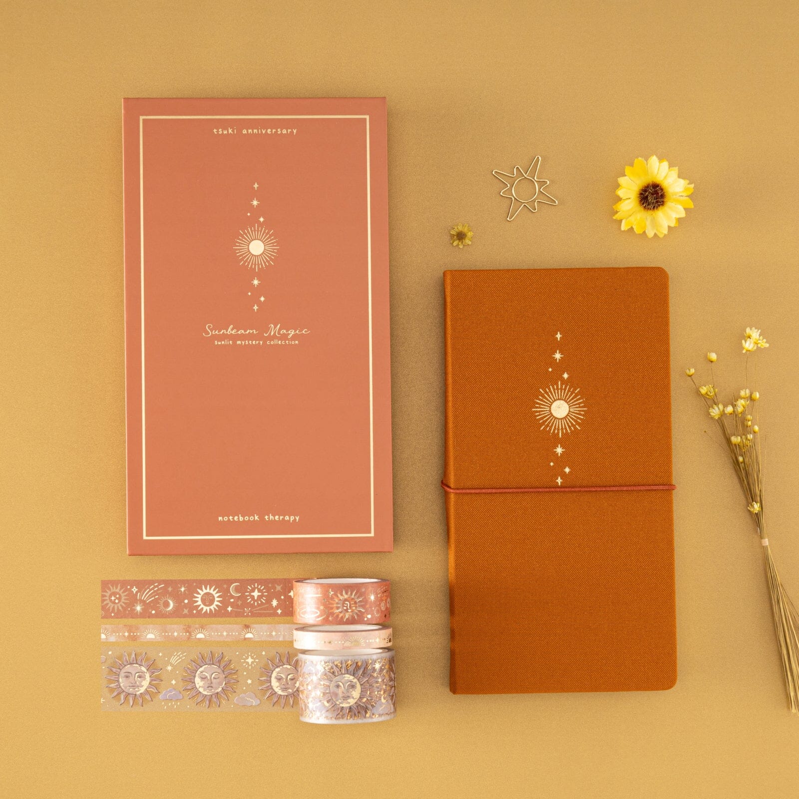 Tsuki ‘Sunbeam Magic’ Luxury Travel Notebook ☾ - Image 13