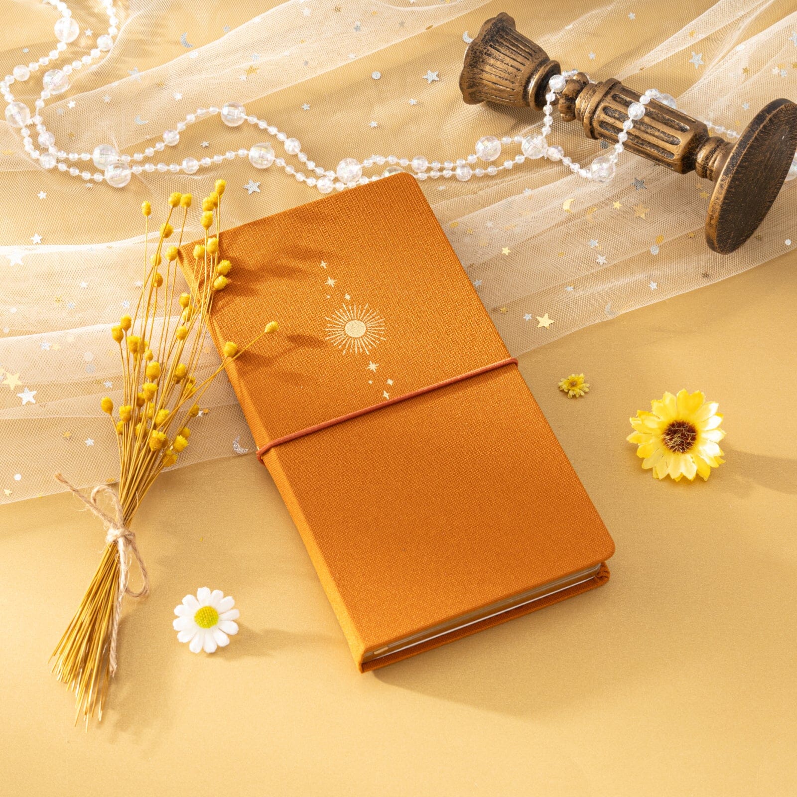 Tsuki ‘Sunbeam Magic’ Luxury Travel Notebook ☾ - Image 15