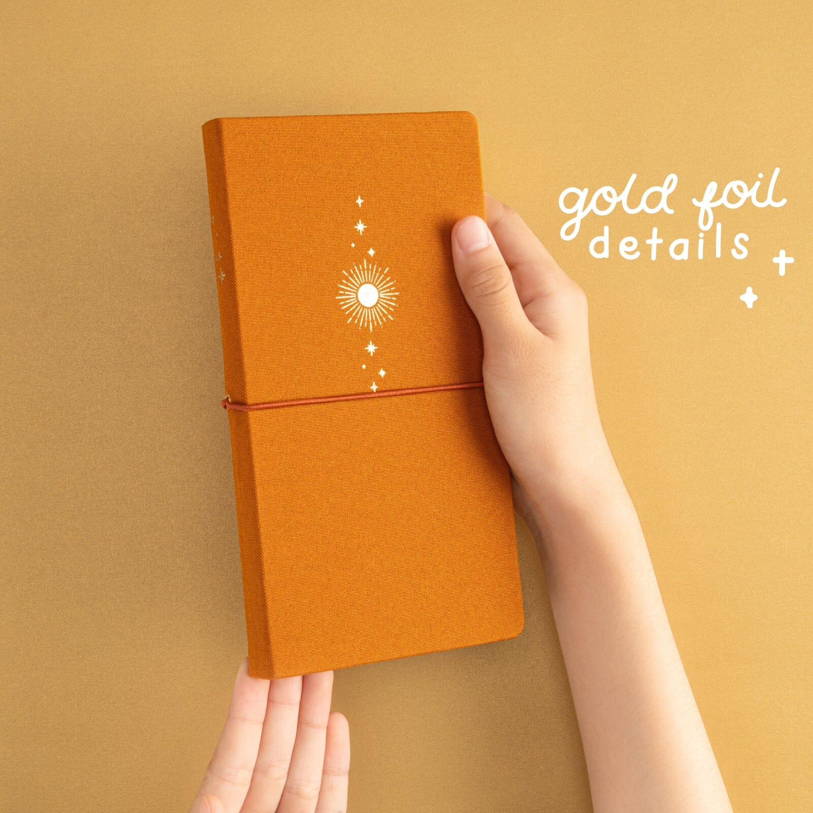 Tsuki ‘Sunbeam Magic’ Luxury Travel Notebook ☾ - Image 6