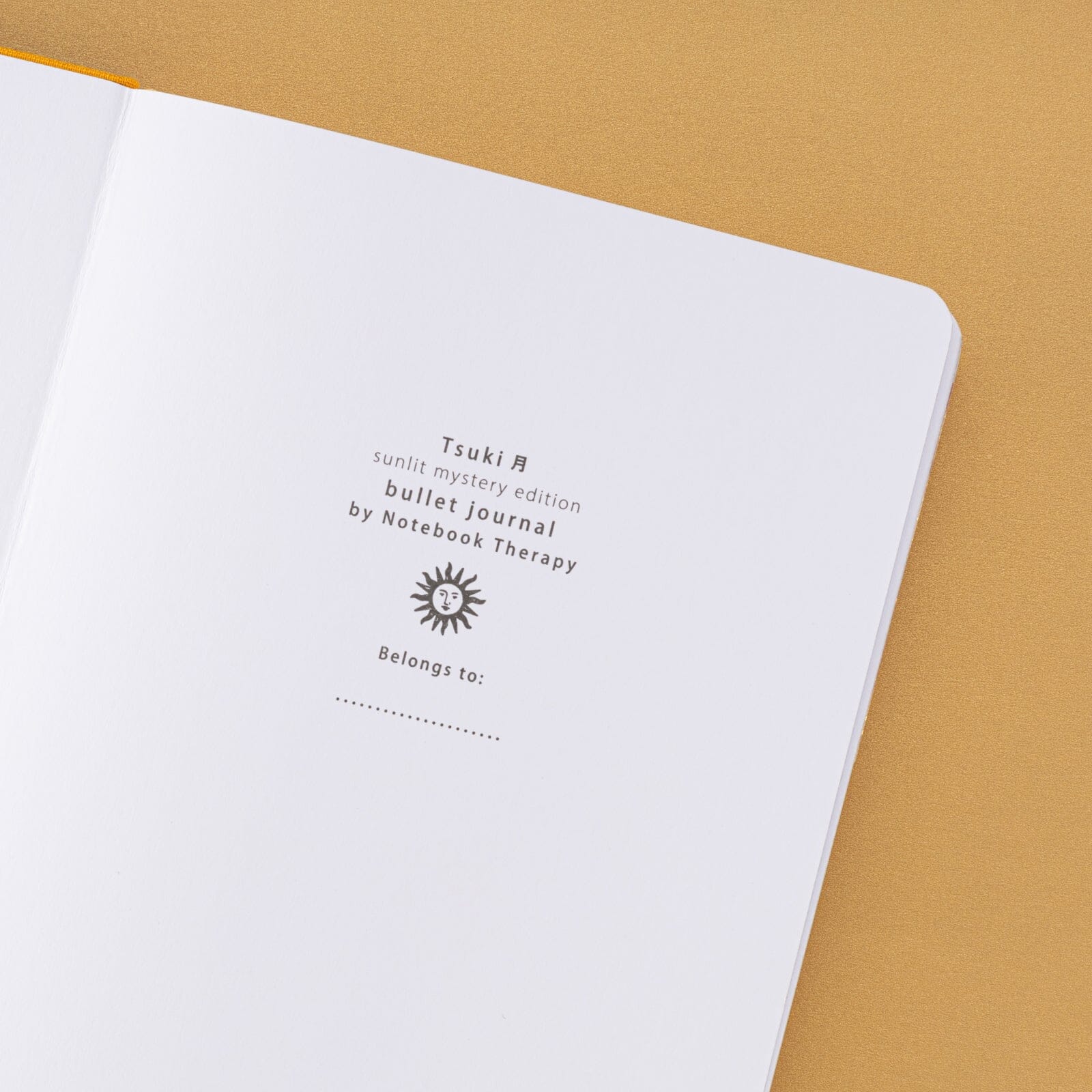 Tsuki ‘Sunlit Mystery’ Limited Edition Luxury Bullet Journal ☾ - Image 13