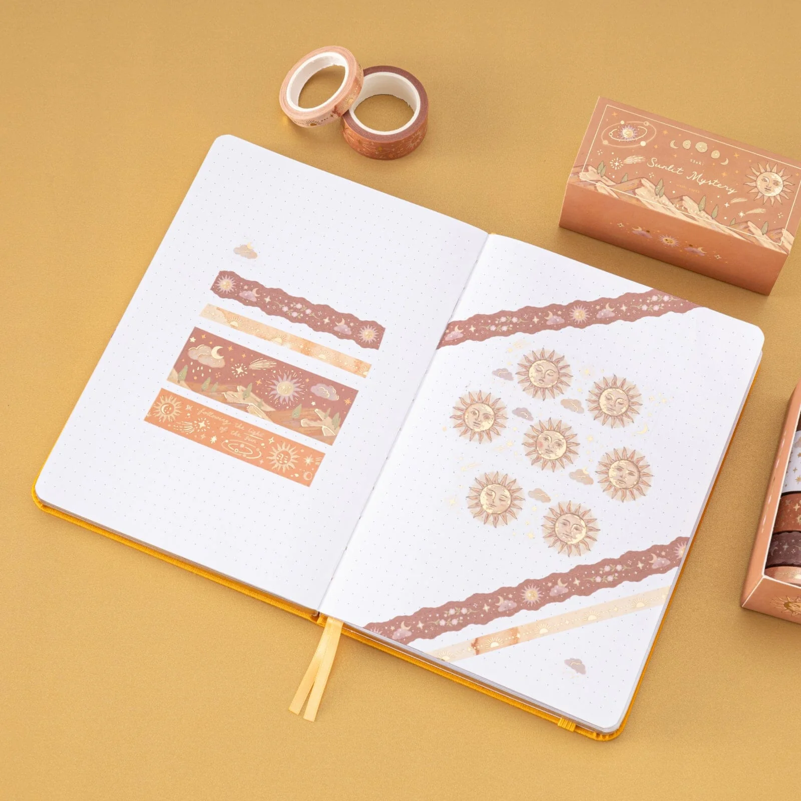Tsuki ‘Sunlit Mystery’ Washi Tape Set ☾ - Image 11
