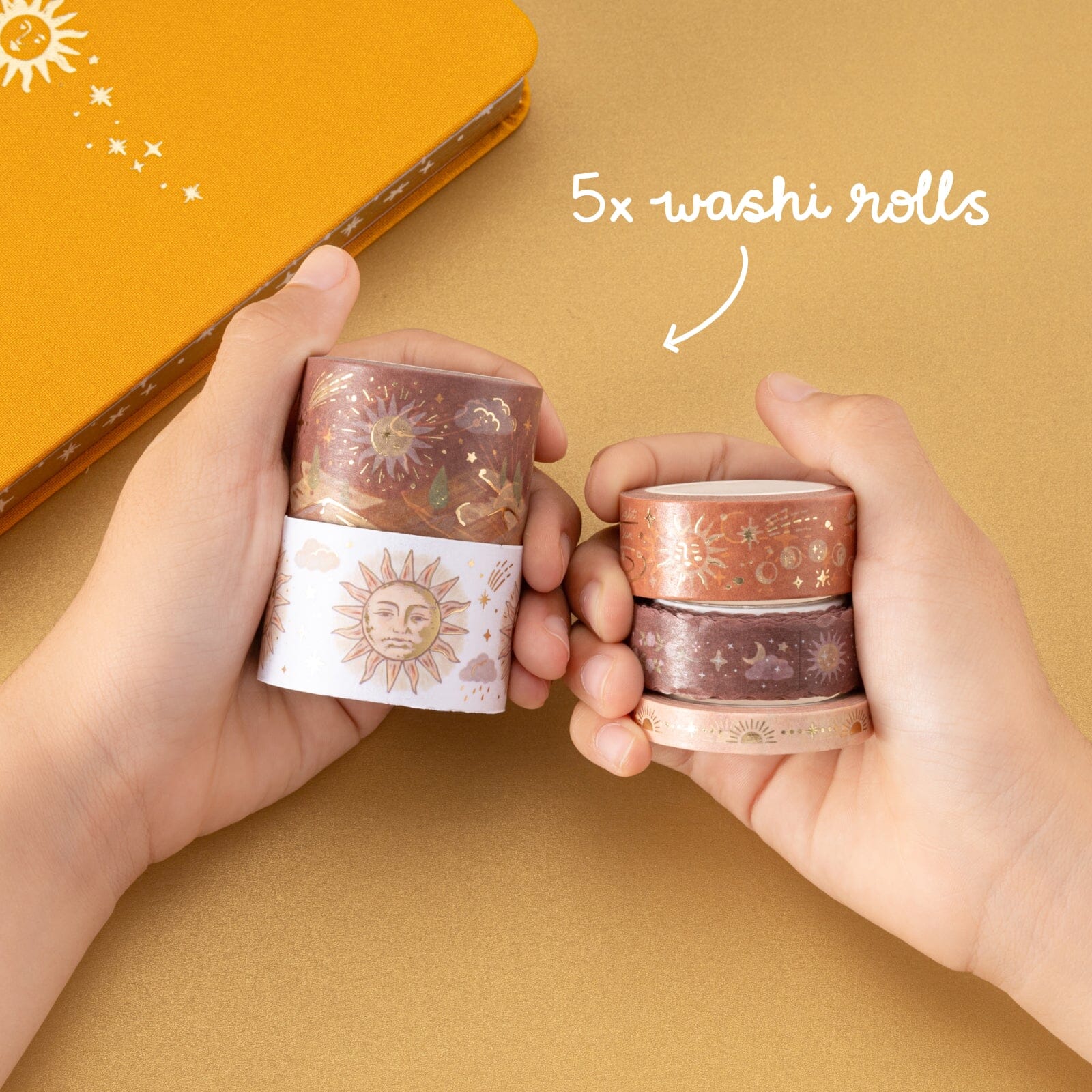 Tsuki ‘Sunlit Mystery’ Washi Tape Set ☾ - Image 4
