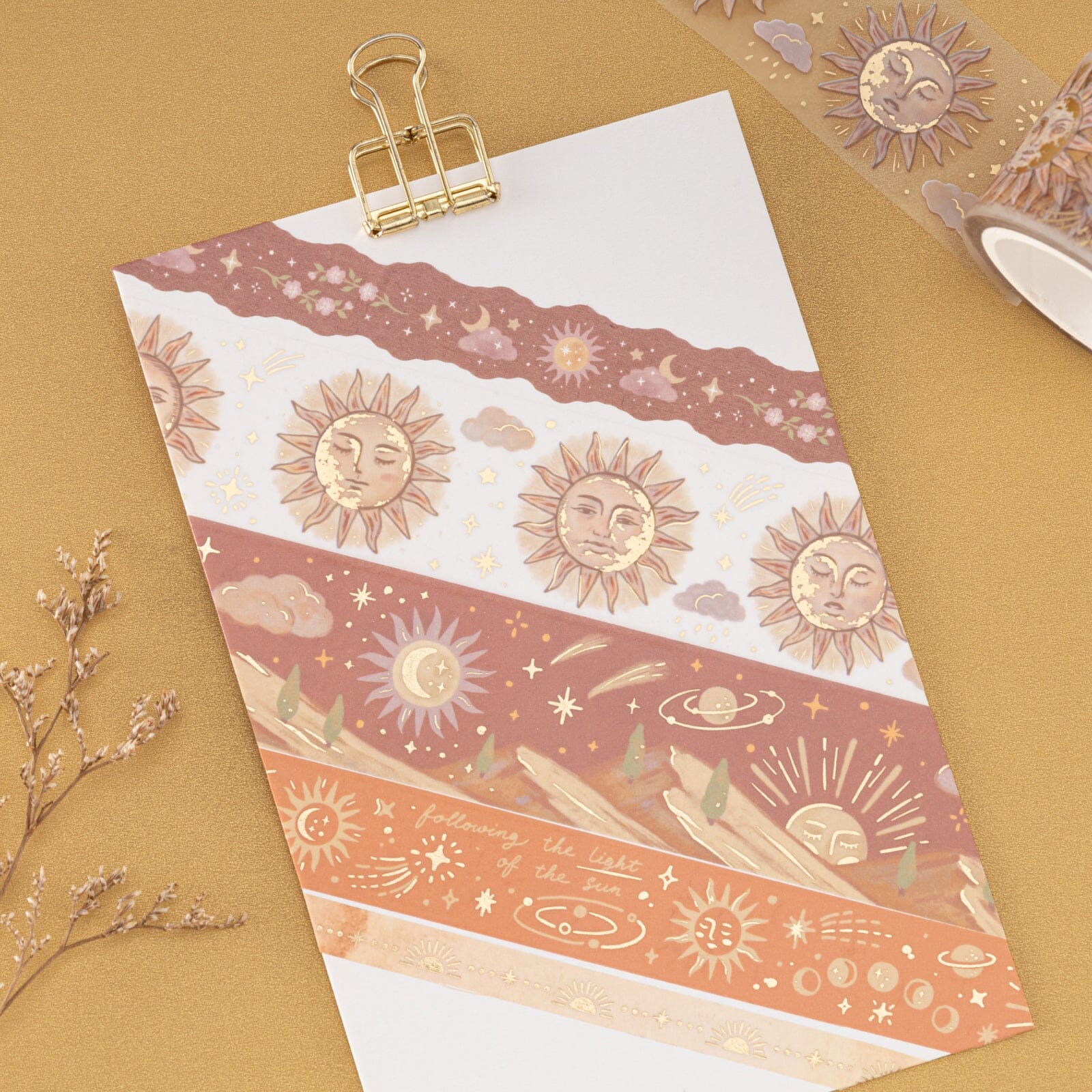 Tsuki ‘Sunlit Mystery’ Washi Tape Set ☾ - Image 6