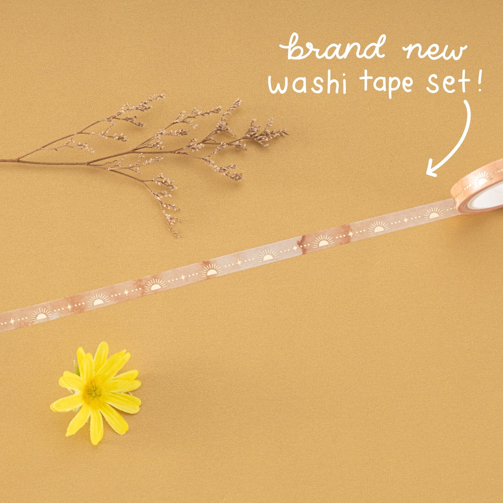 Tsuki ‘Sunlit Mystery’ Washi Tape Set ☾ - Image 9