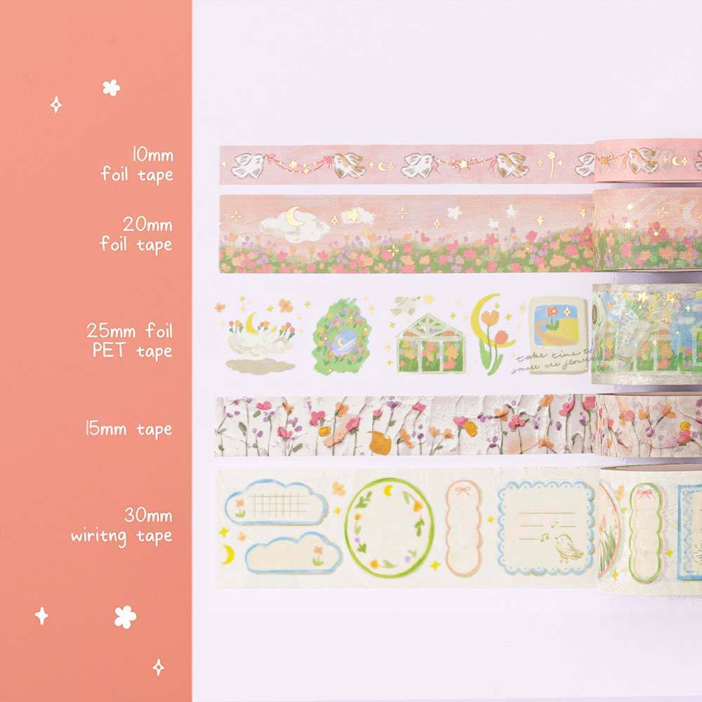 Tsuki ‘Suzume’ Washi Tape Set ☾ - Image 2