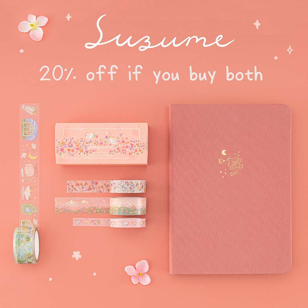 Tsuki ‘Suzume’ Washi Tape Set ☾ - Image 3