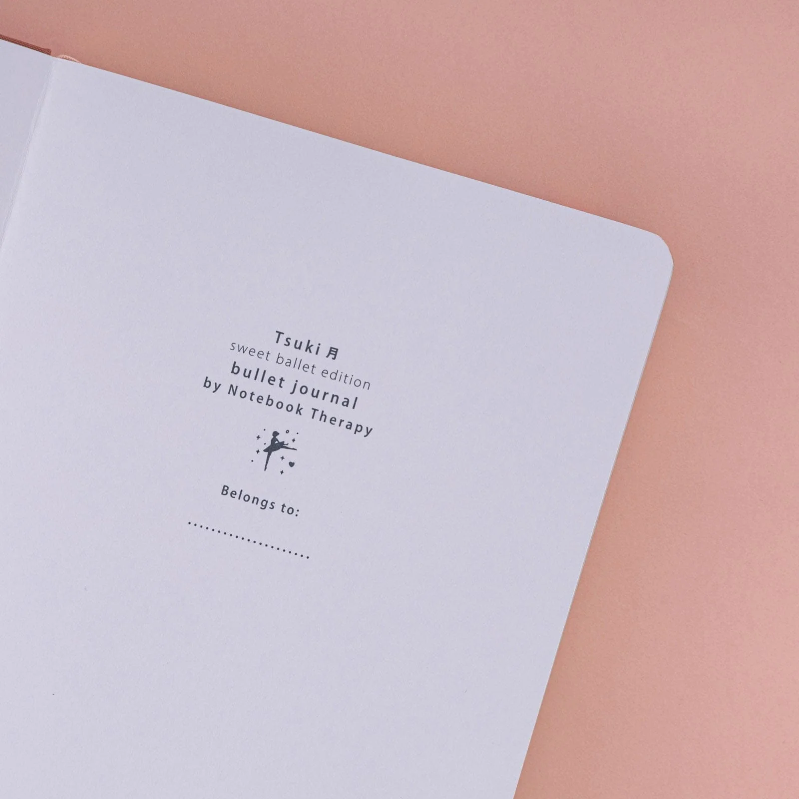 Tsuki ‘Sweet Ballet’ Limited Edition Luxury Bullet Journal ☾ - Image 5