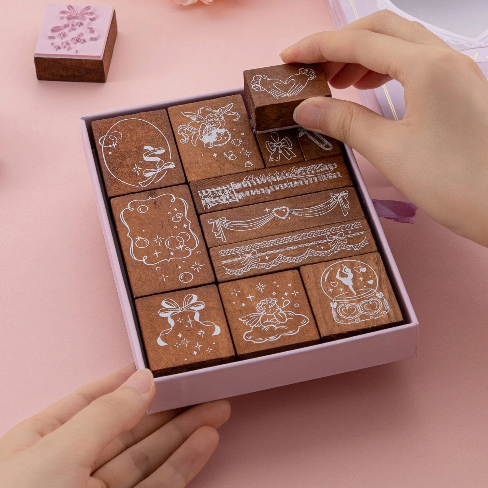 Tsuki ‘Sweet Ballet’ Bullet Journal Stamp Set ☾ - Image 9