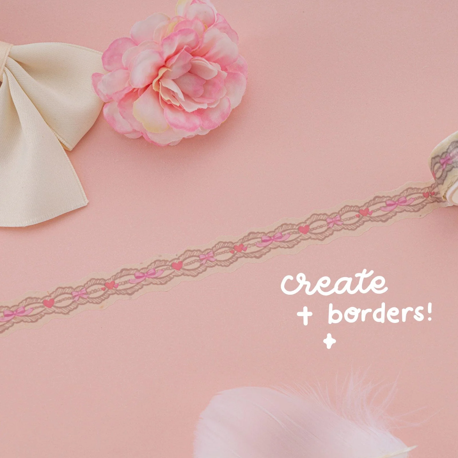 Tsuki ‘Sweet Ballet’ Washi Tape Set ☾ - Image 15
