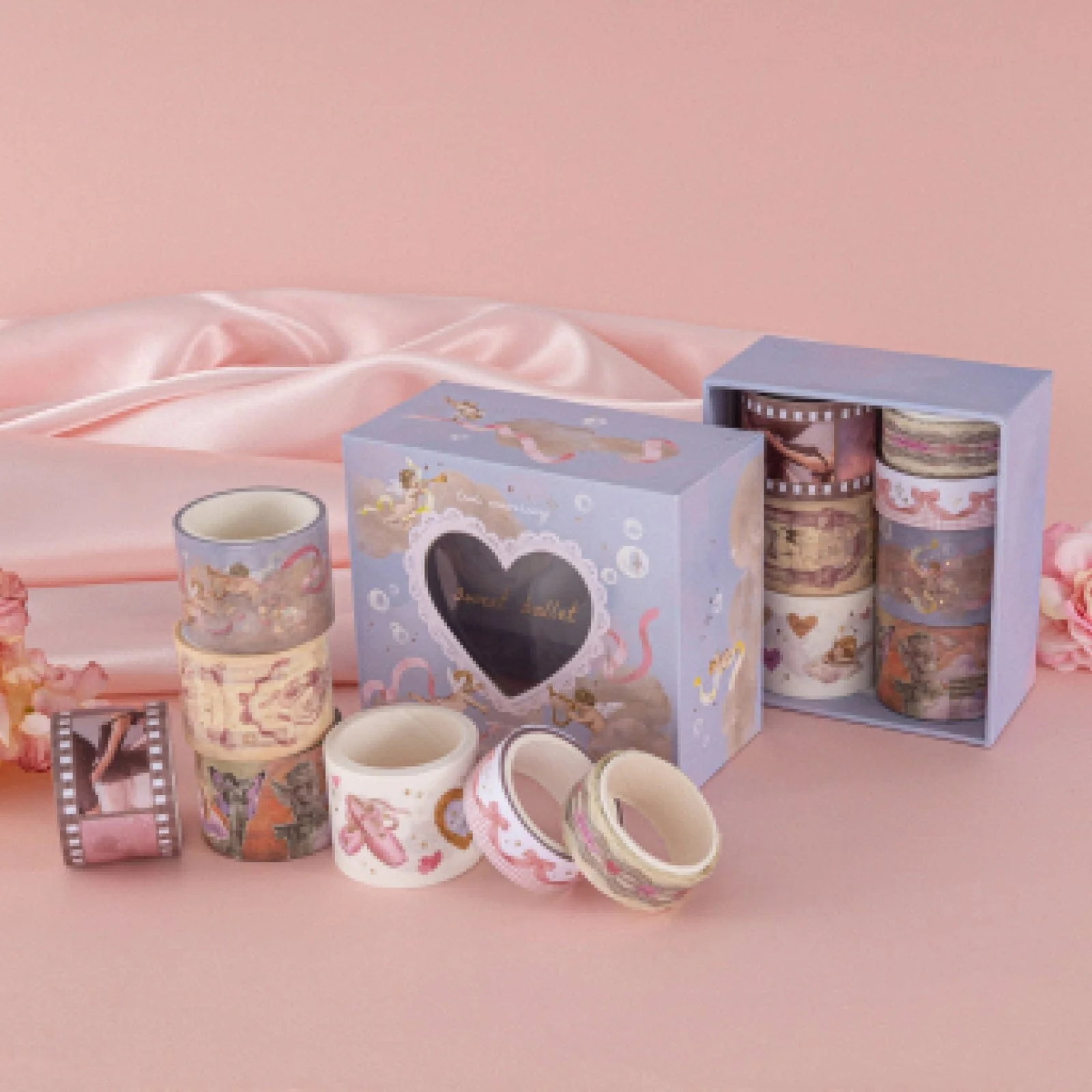 Tsuki ‘Sweet Ballet’ Washi Tape Set ☾ - Image 17