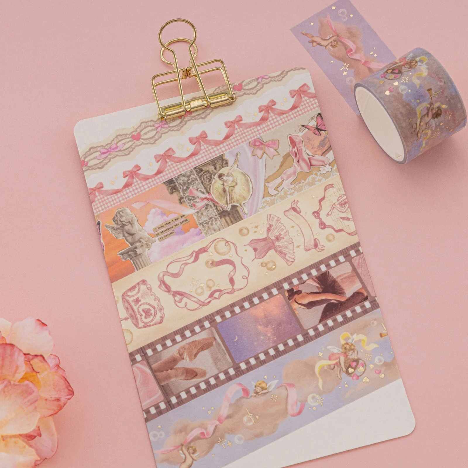 Tsuki ‘Sweet Ballet’ Washi Tape Set ☾ - Image 7