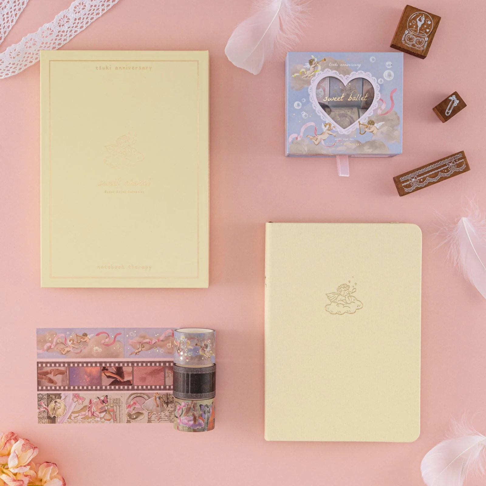 Tsuki ‘Sweet Cherub’ Limited Edition Luxury Bullet Journal ☾ - Image 11
