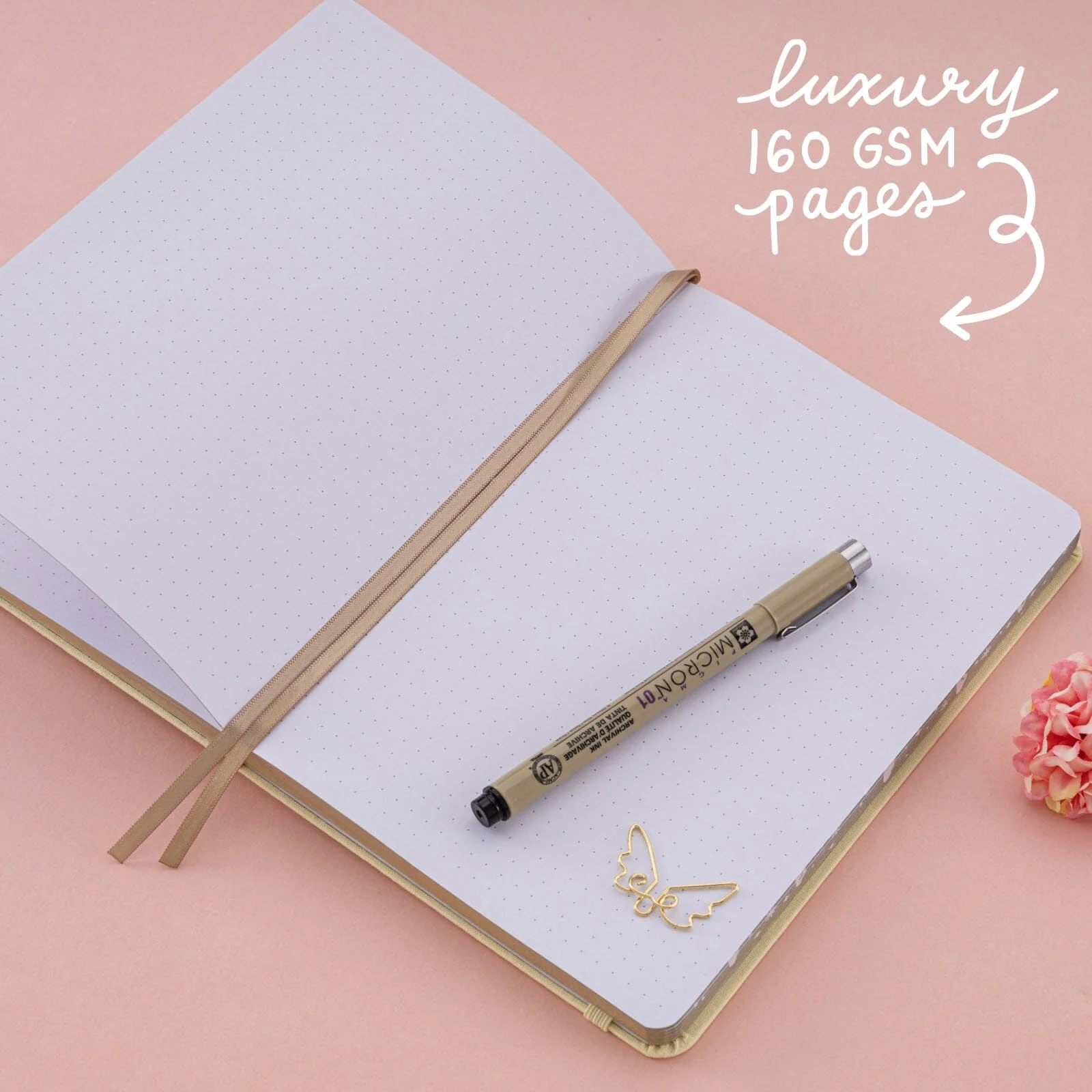Tsuki ‘Sweet Cherub’ Limited Edition Luxury Bullet Journal ☾ - Image 9
