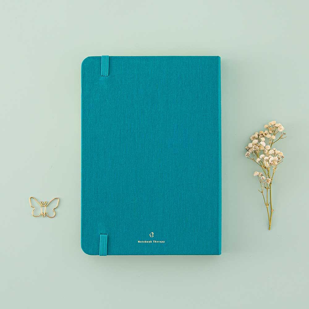 Tsuki Teal Sky ‘Flutter + Dream’ Limited Edition Bullet Journal by Notebook Therapy x Pelinkan ☾ - Image 14