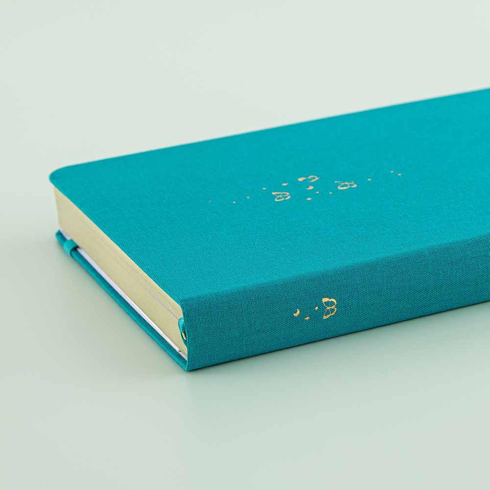 Tsuki Teal Sky ‘Flutter + Dream’ Limited Edition Bullet Journal by Notebook Therapy x Pelinkan ☾ - Image 4