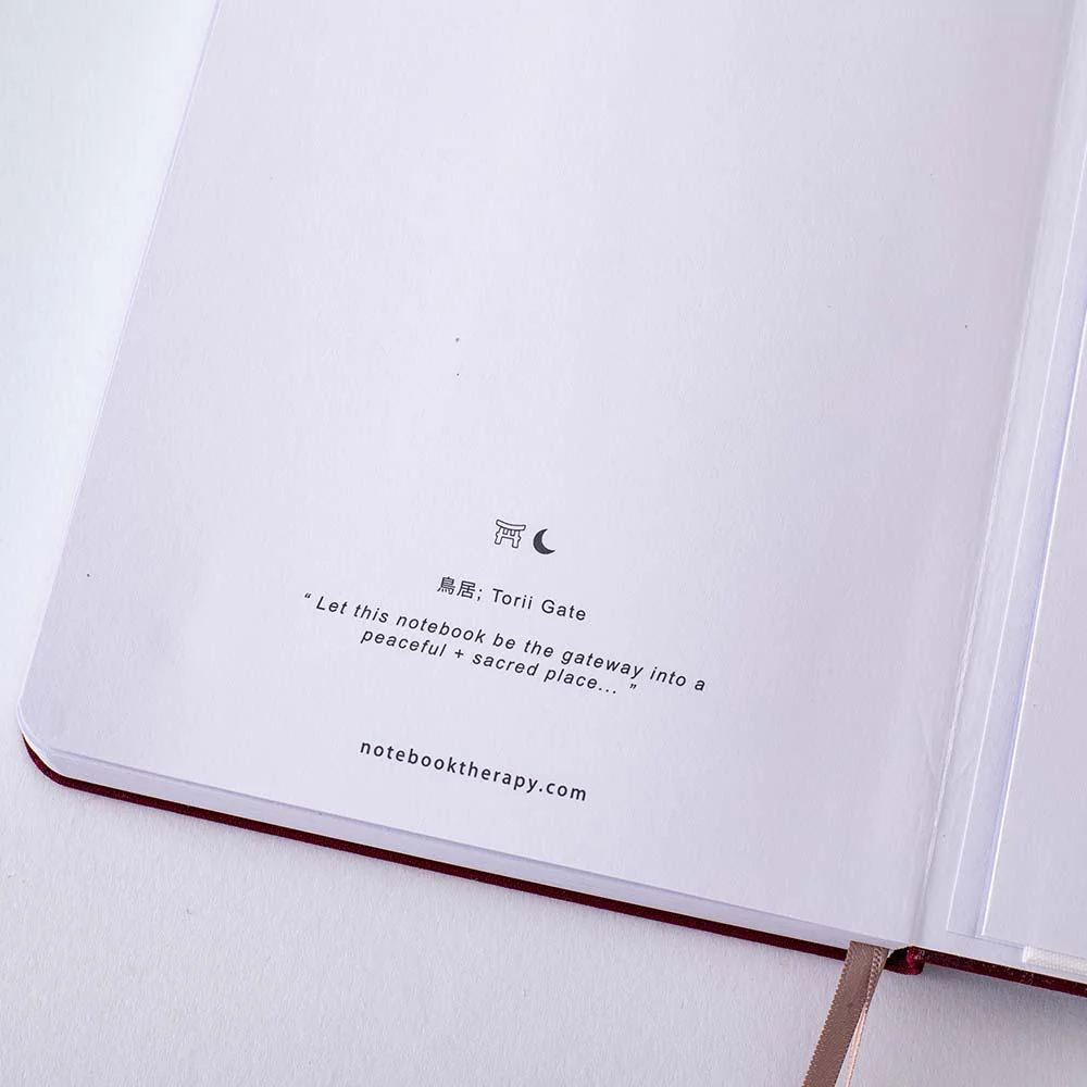 Tsuki 'Torii Edition' Limited Edition Bullet Journal ☾ - Image 8