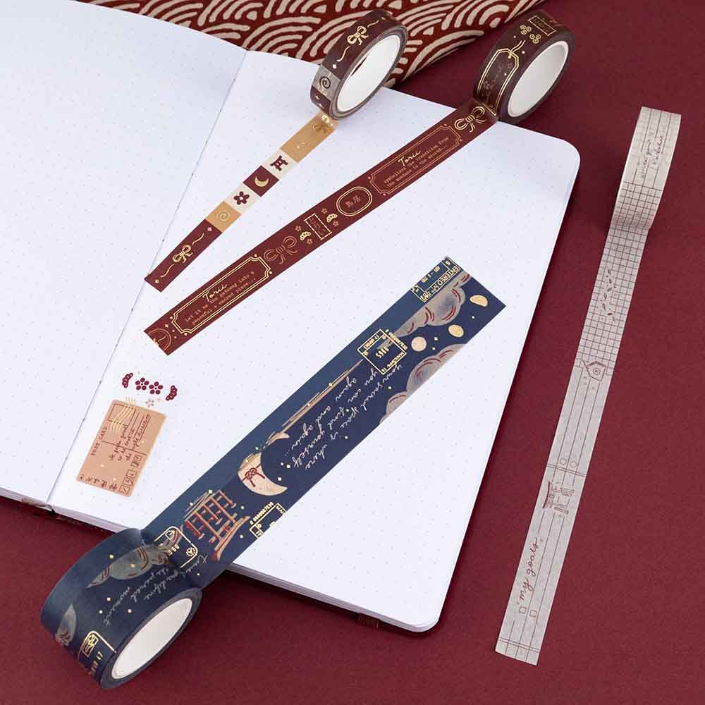 Tsuki 'Torii Edition' Washi Tape Set ☾ - Image 10