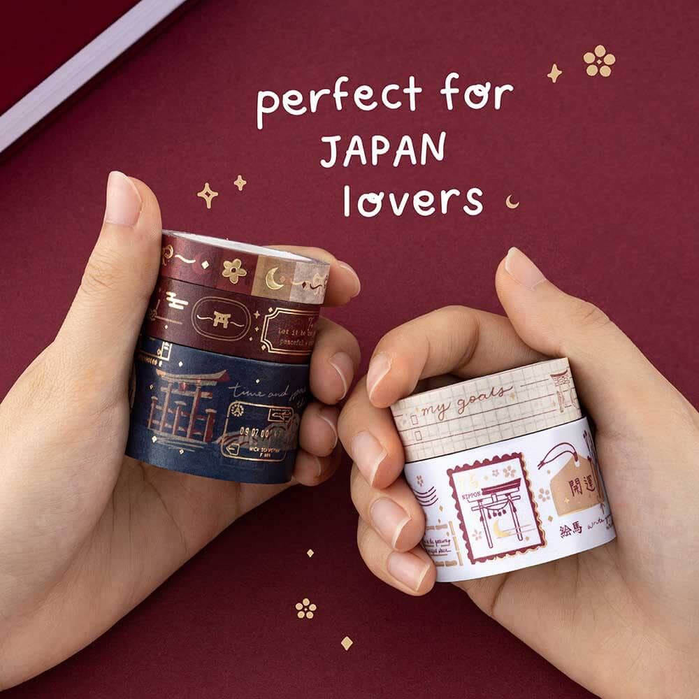 Tsuki 'Torii Edition' Washi Tape Set ☾ - Image 9