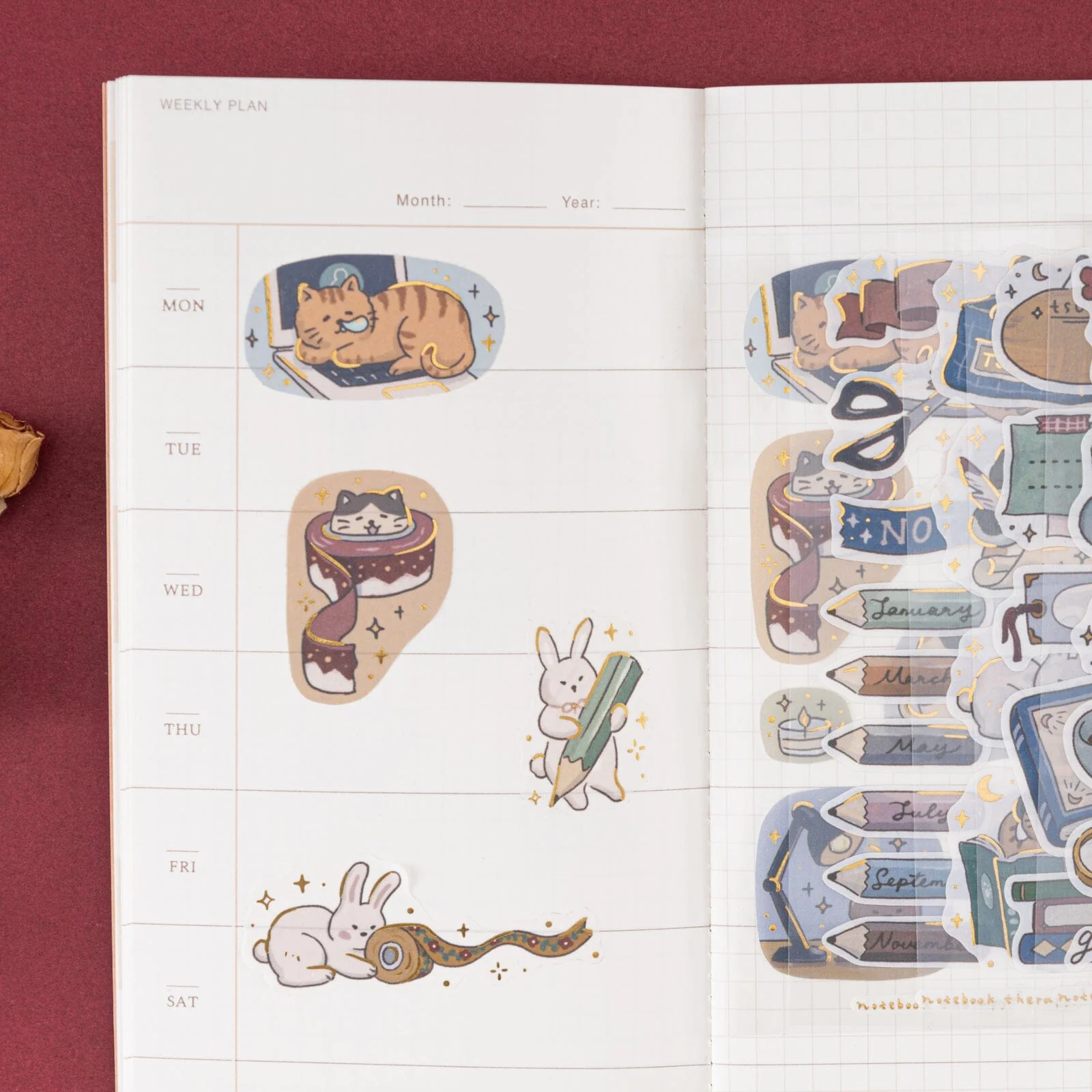 Tsuki ‘Tsuki Studio’ Sticker Set ☾ - Image 7